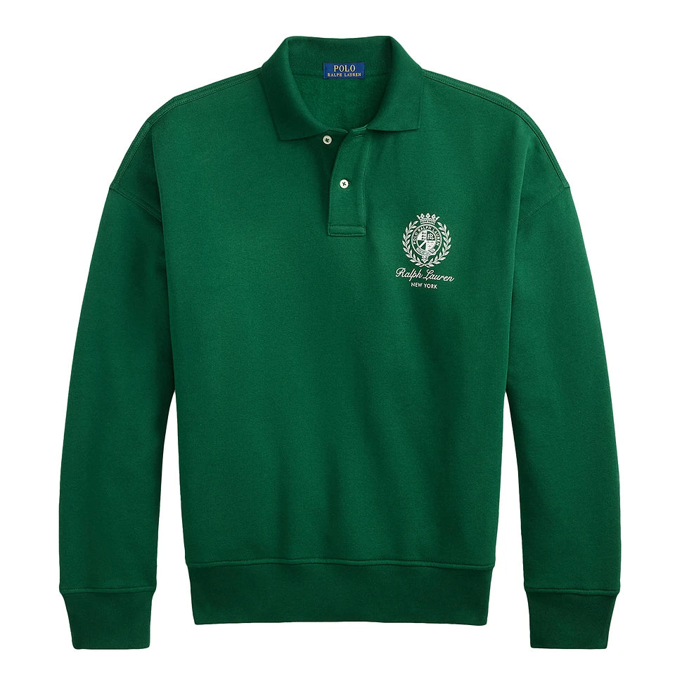 Chandail rugby en molleton – Écusson brodé