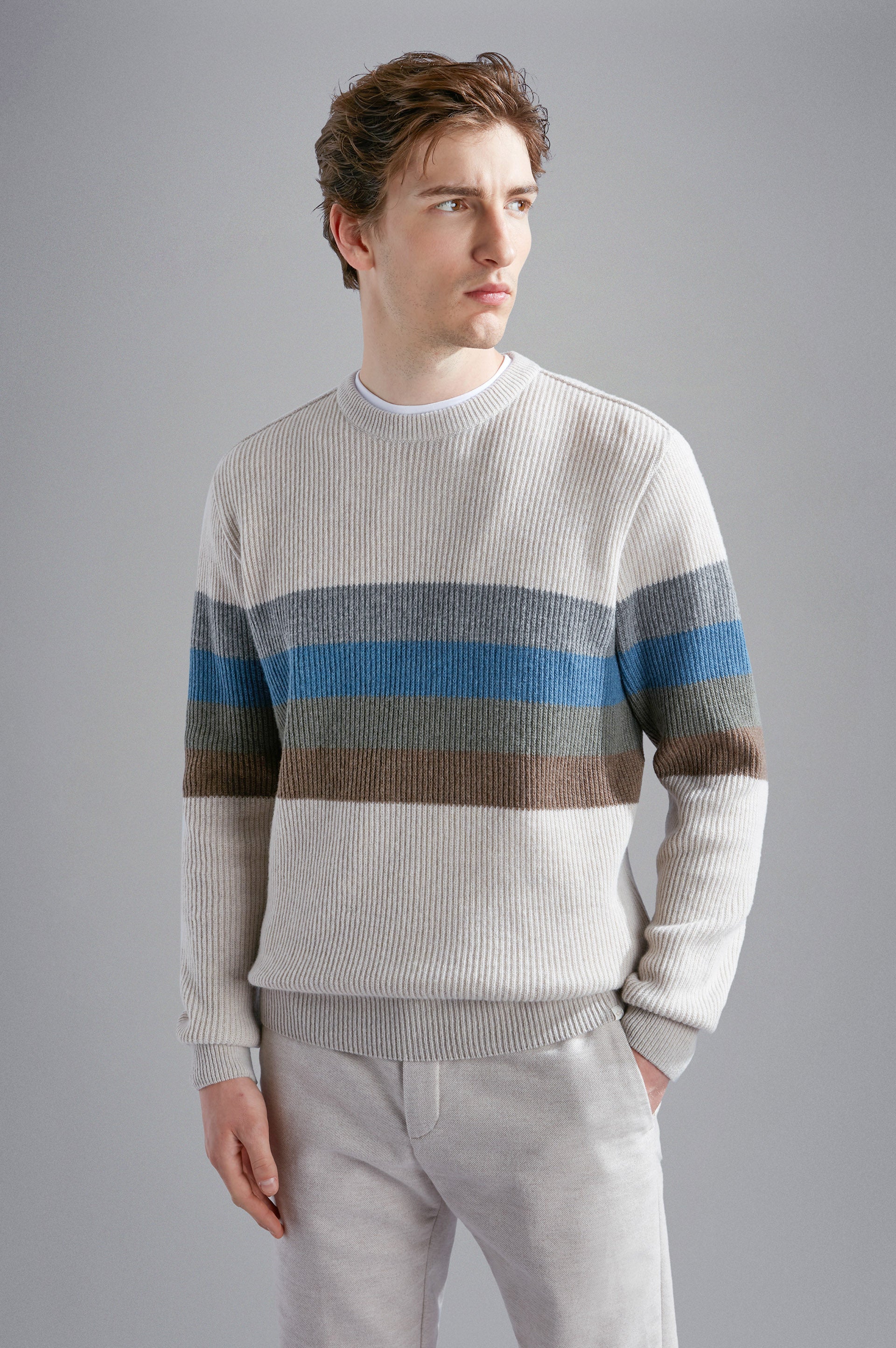 Pull de laine à grosse maille