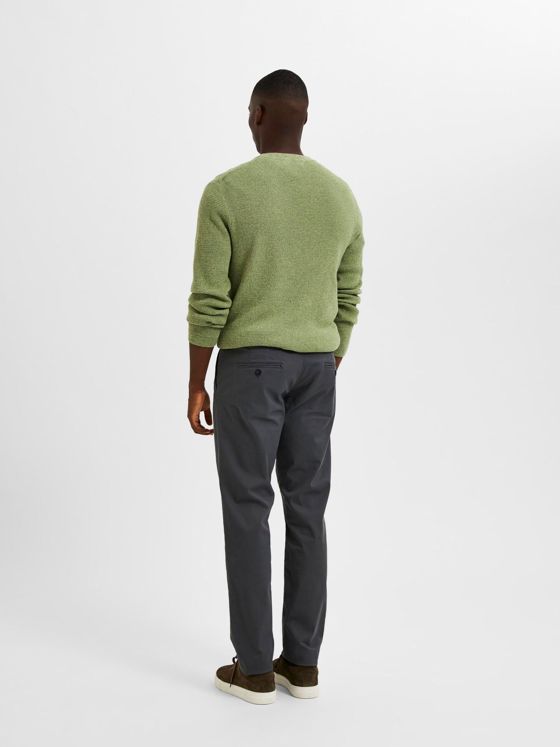 Pantalon stretch charcoal