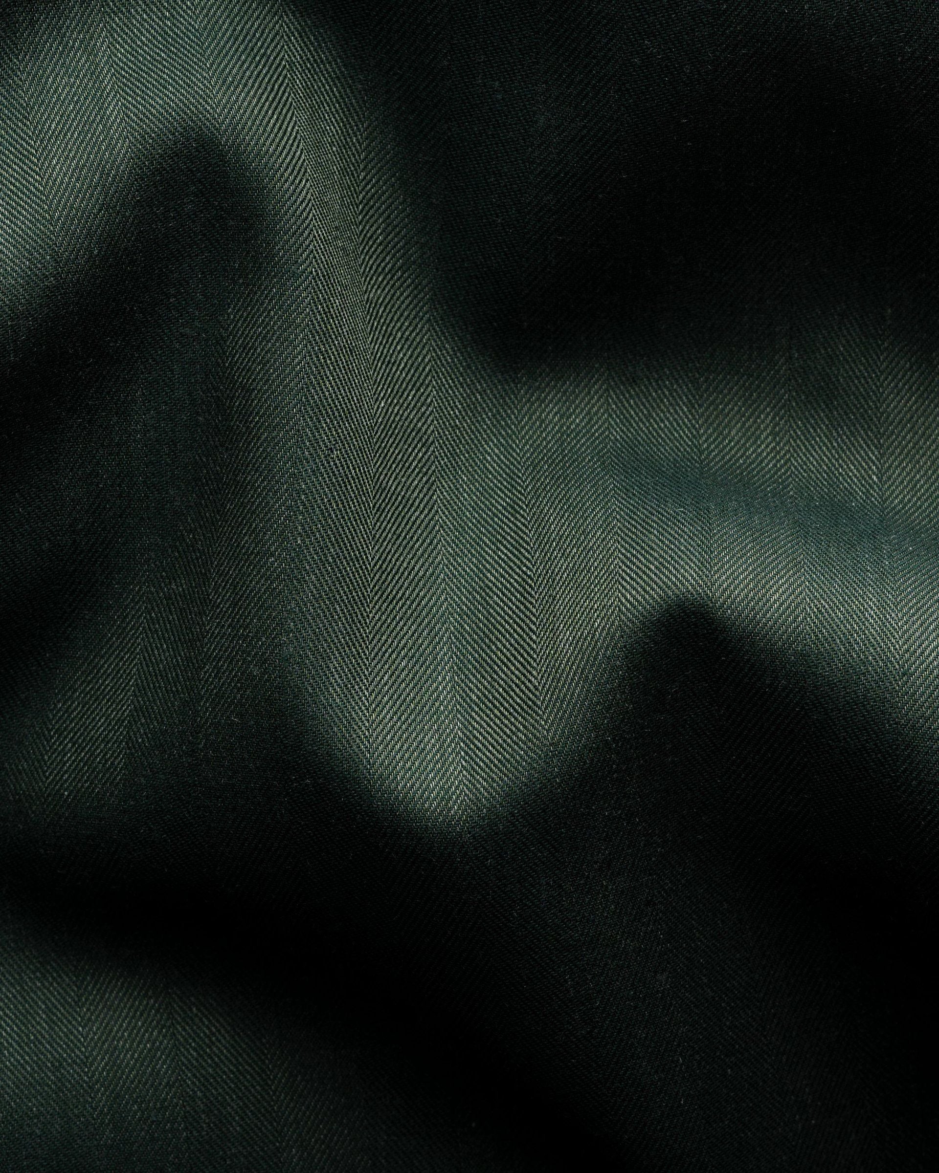 Chemise de flanelle légère verte