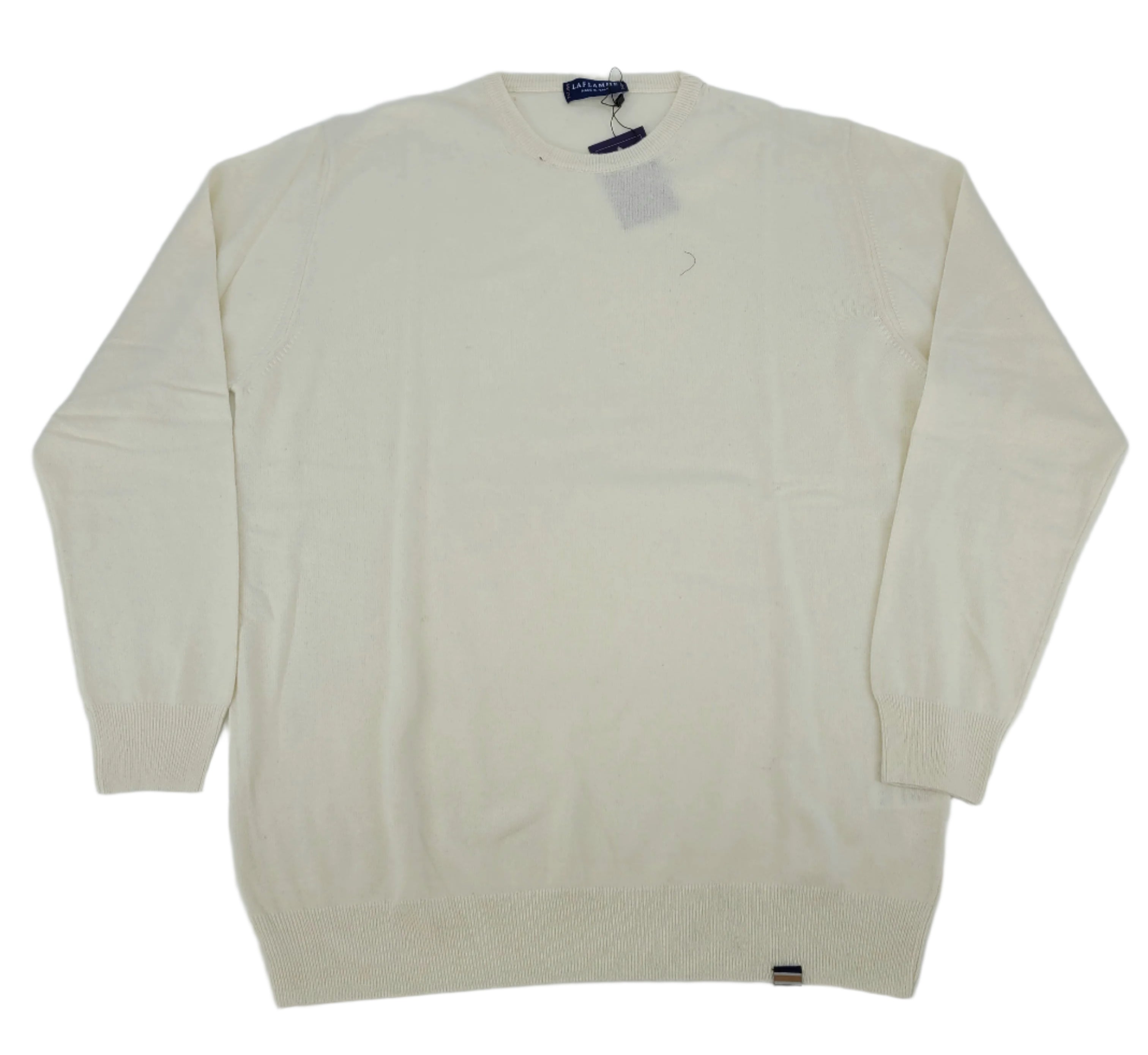 Pull James en laine et cachemire crème