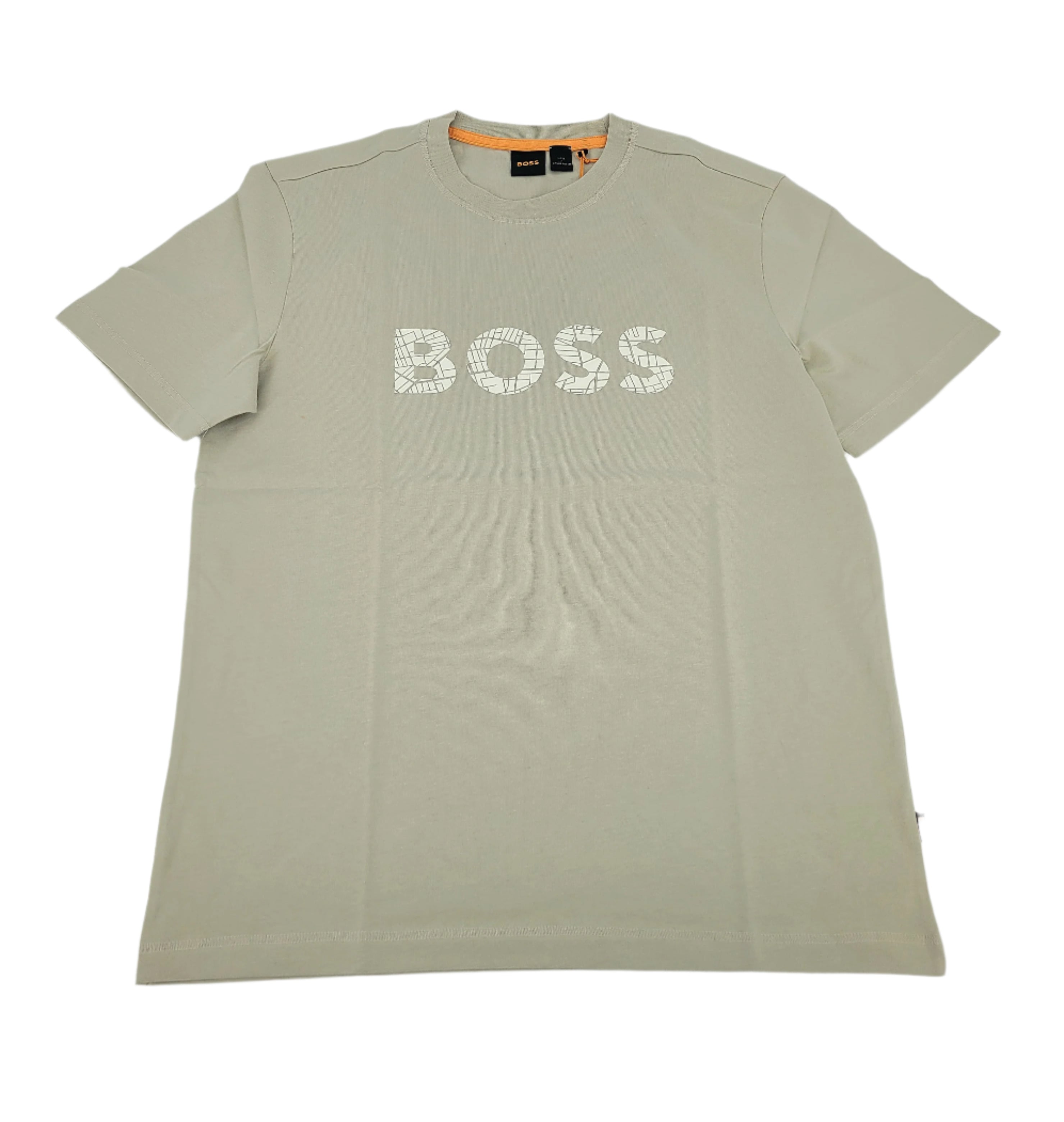 T-shirt avec logo boss crème