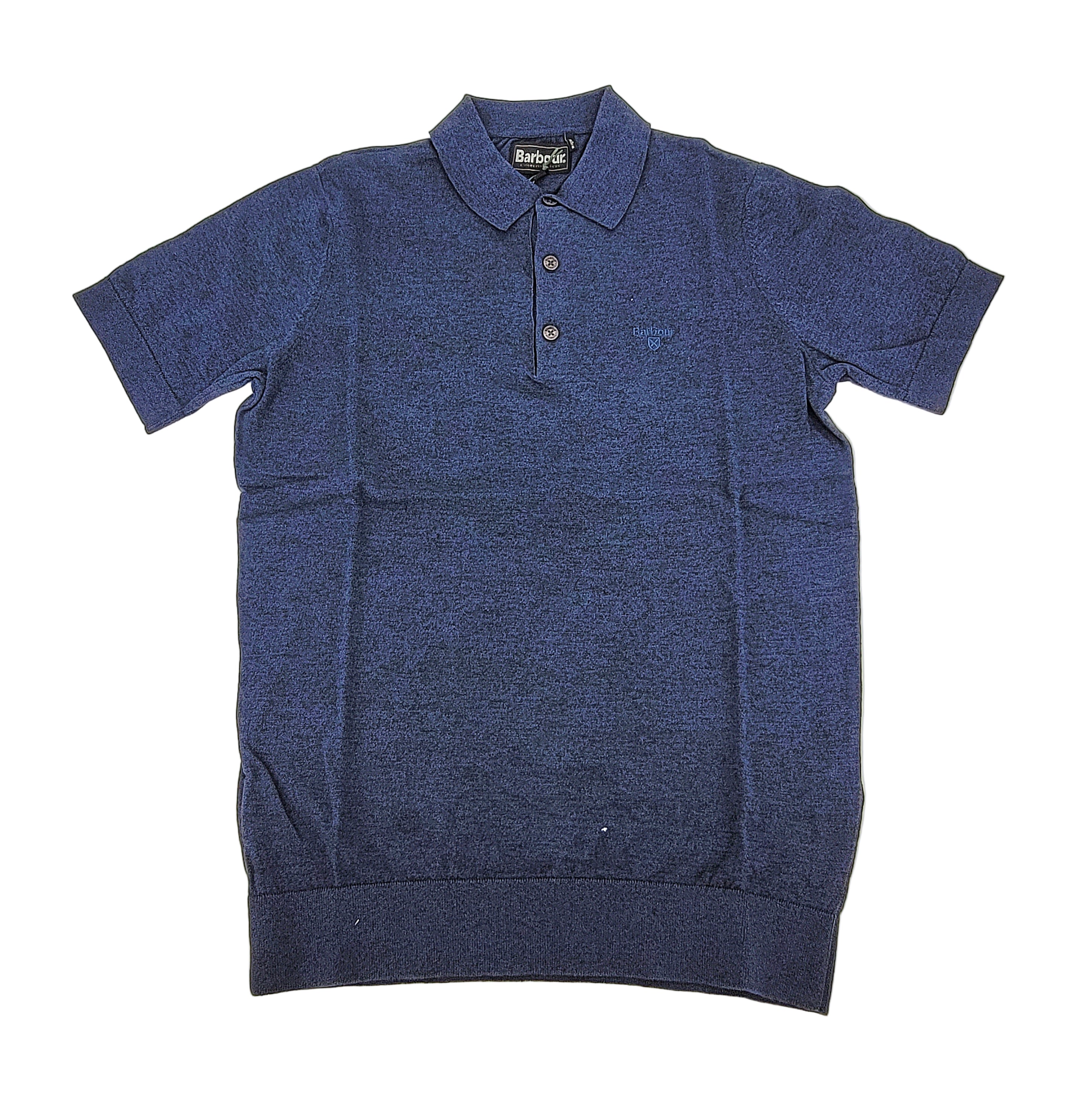 Polo de tricot marine