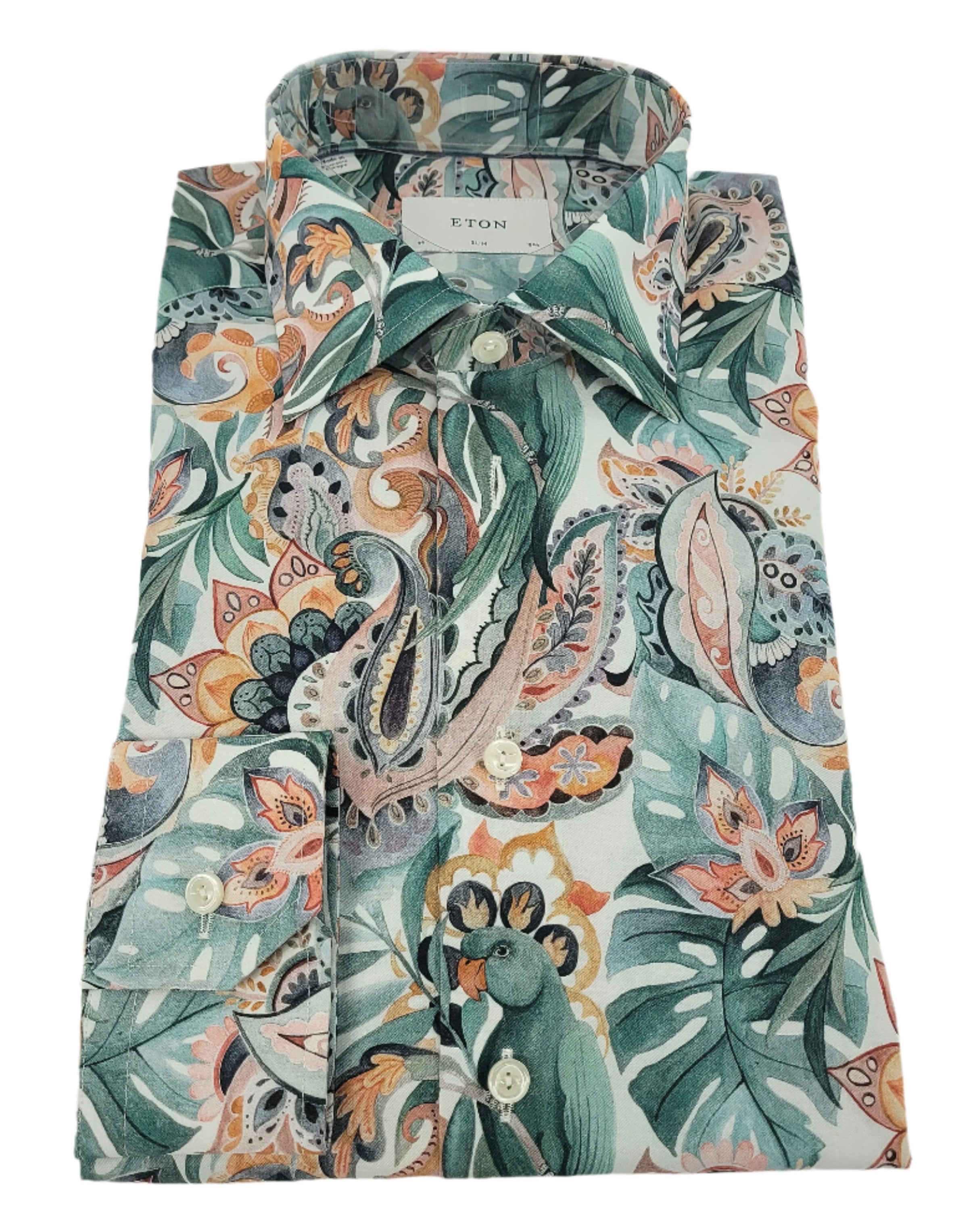 Chemise à motifs Paisley