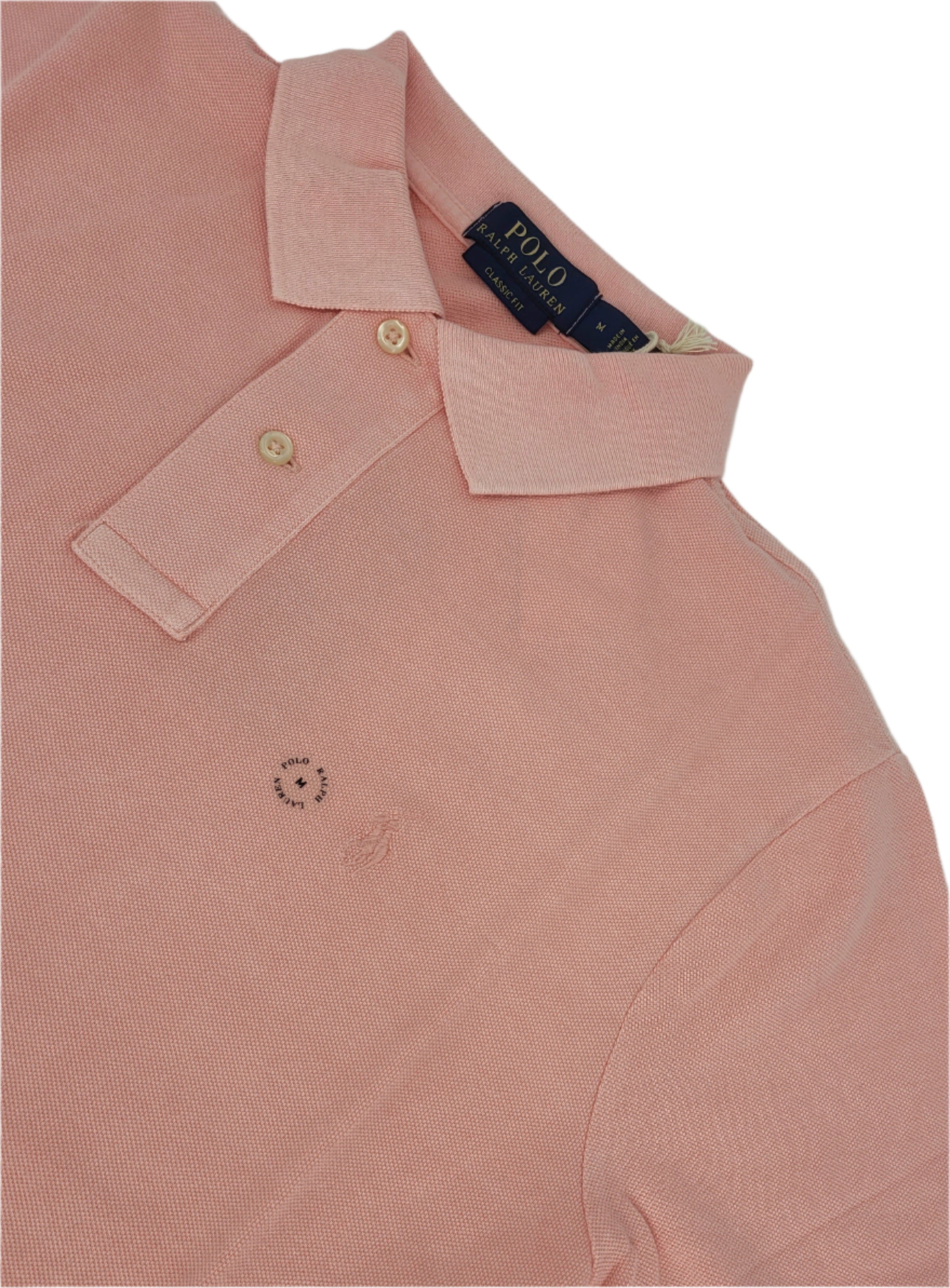 Polo avec logo ton sur ton d'été