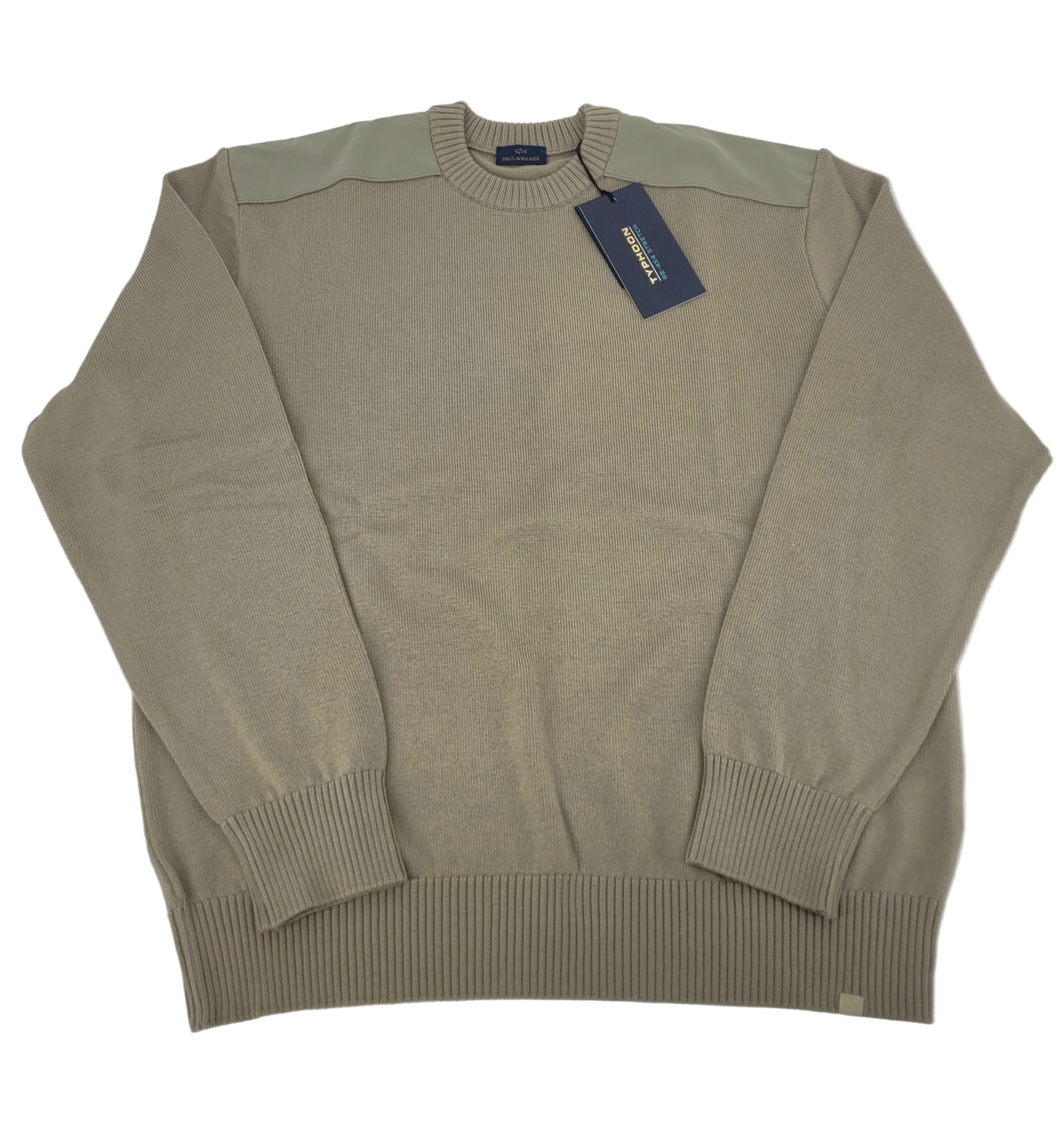 pull col rond en laine
