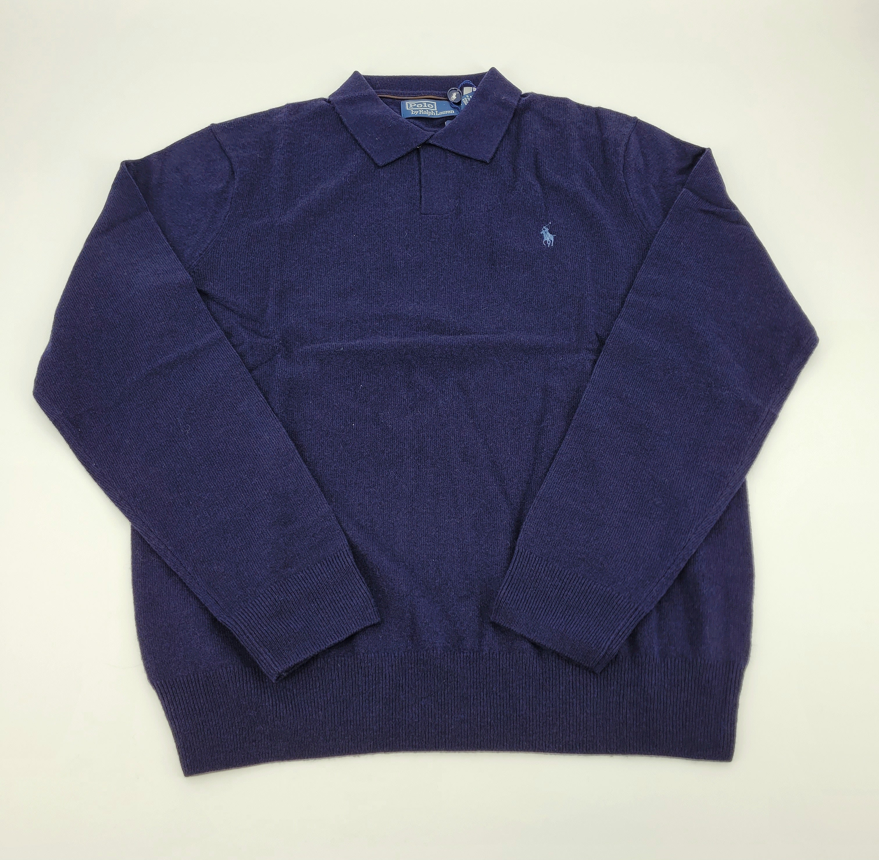 Pull de mérinos style polo