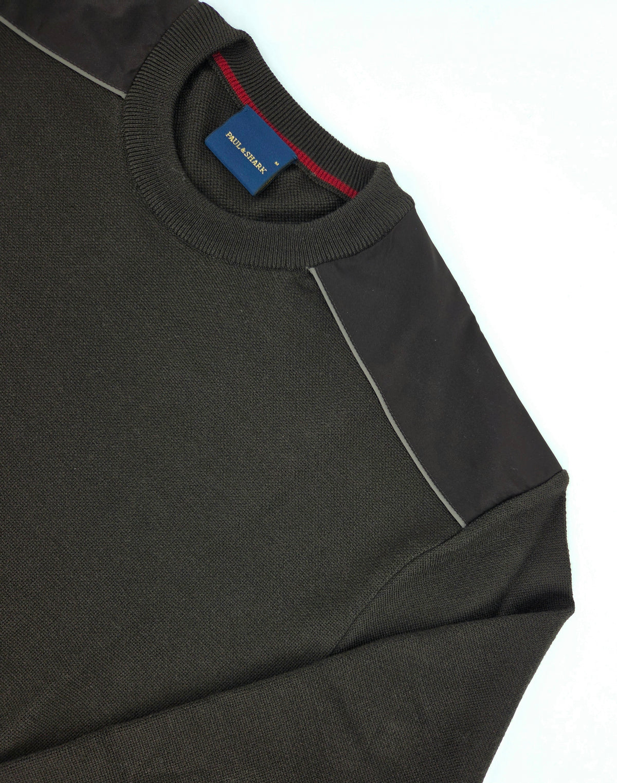 Pull col rond en laine avec détails Typhoon