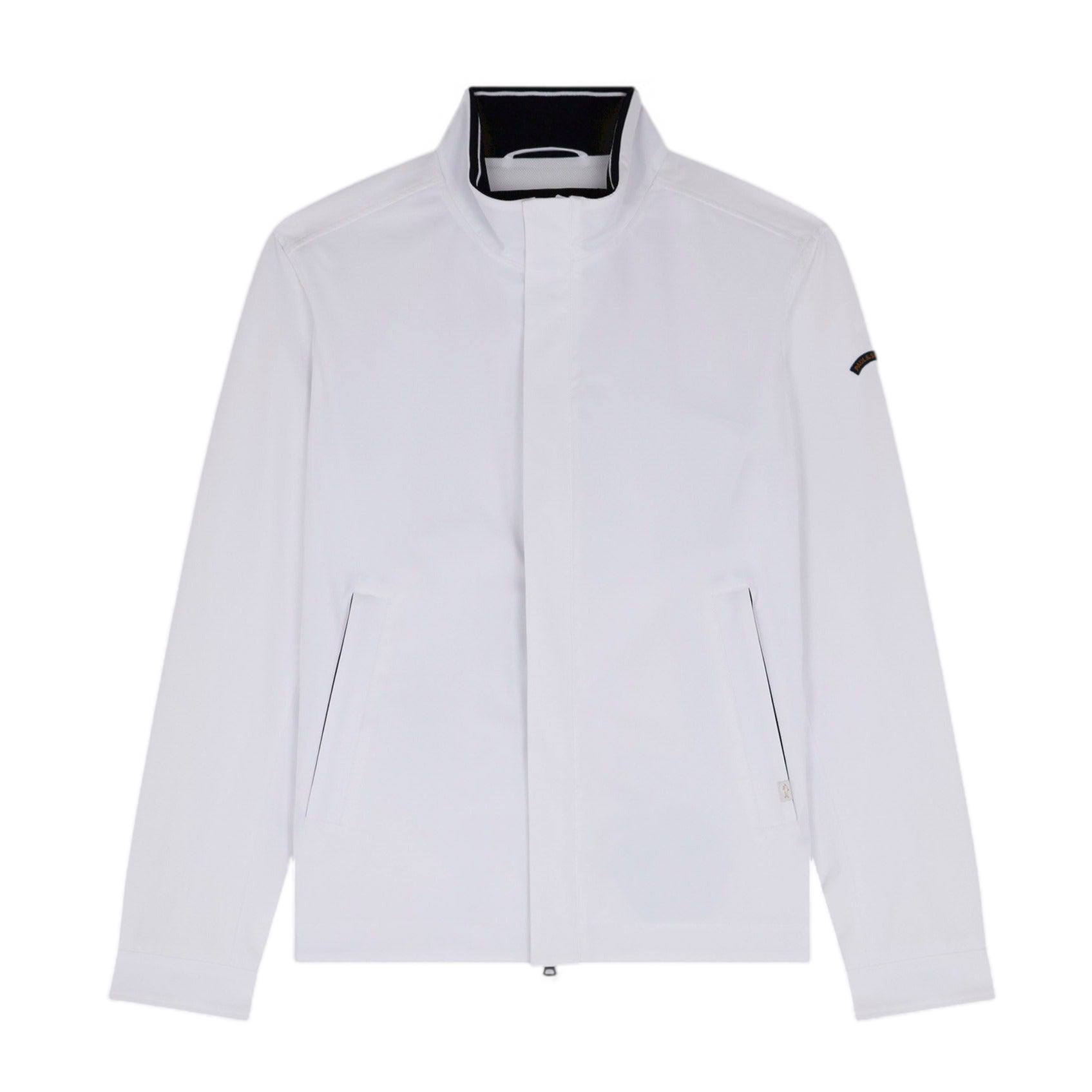 Veste impermeable blanche