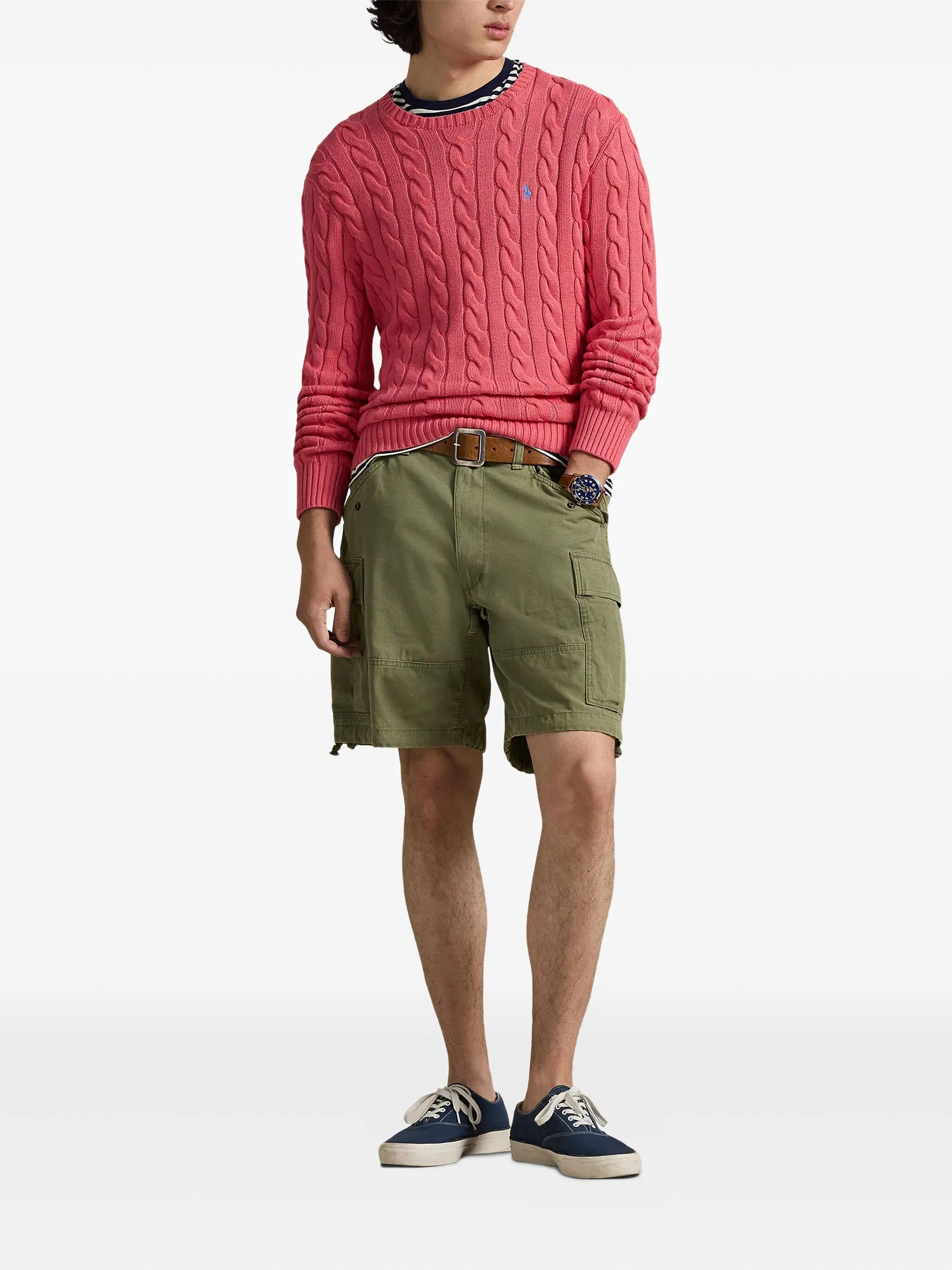 Pull en coton torsadé – Pony signature