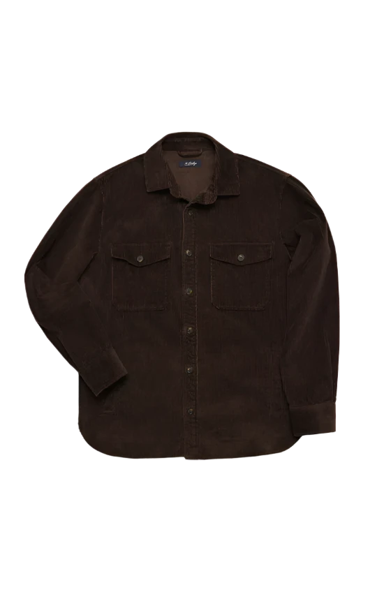 Sur-chemise en corduroy