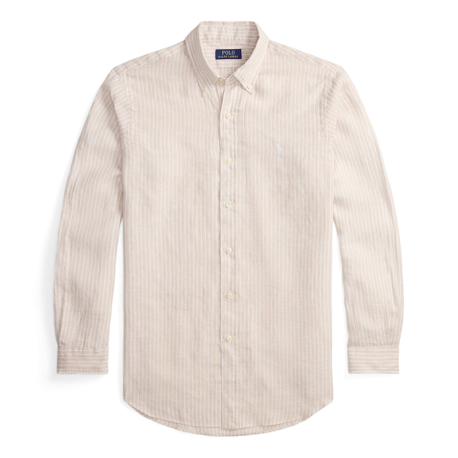 Chemise en lin rayée Classic Fit