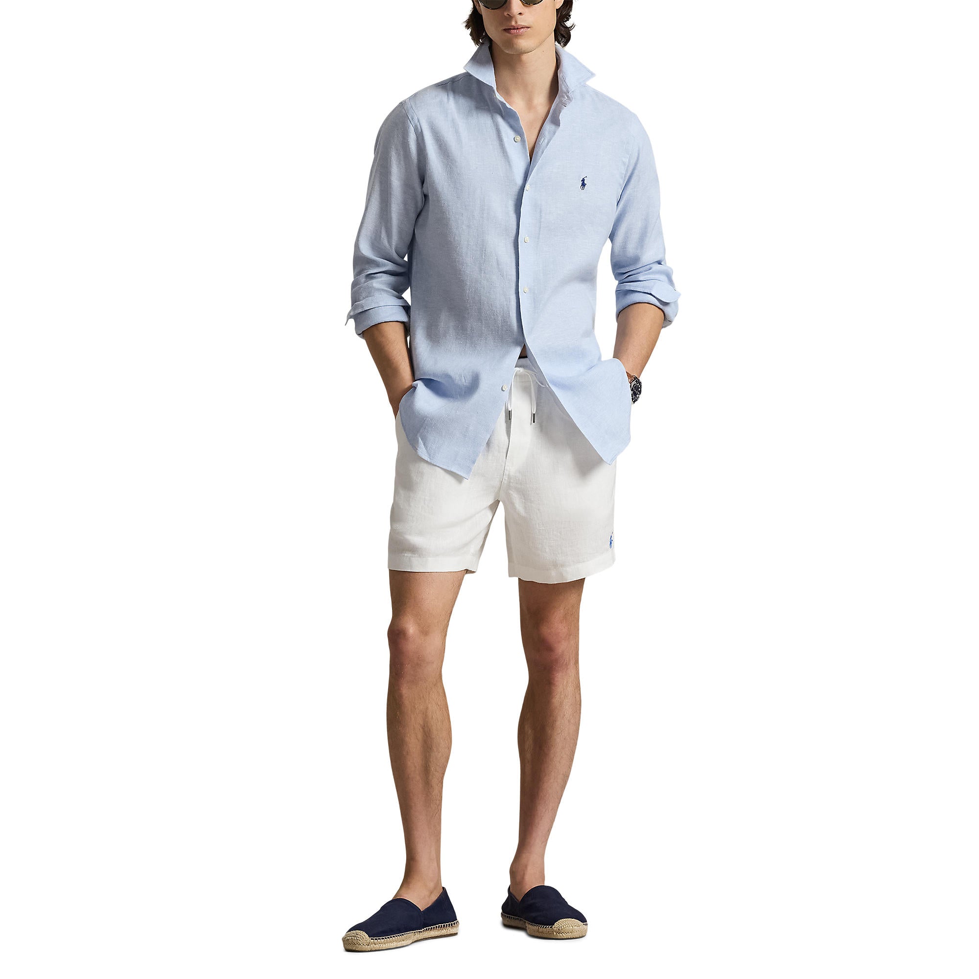 Chemise en coton texturé