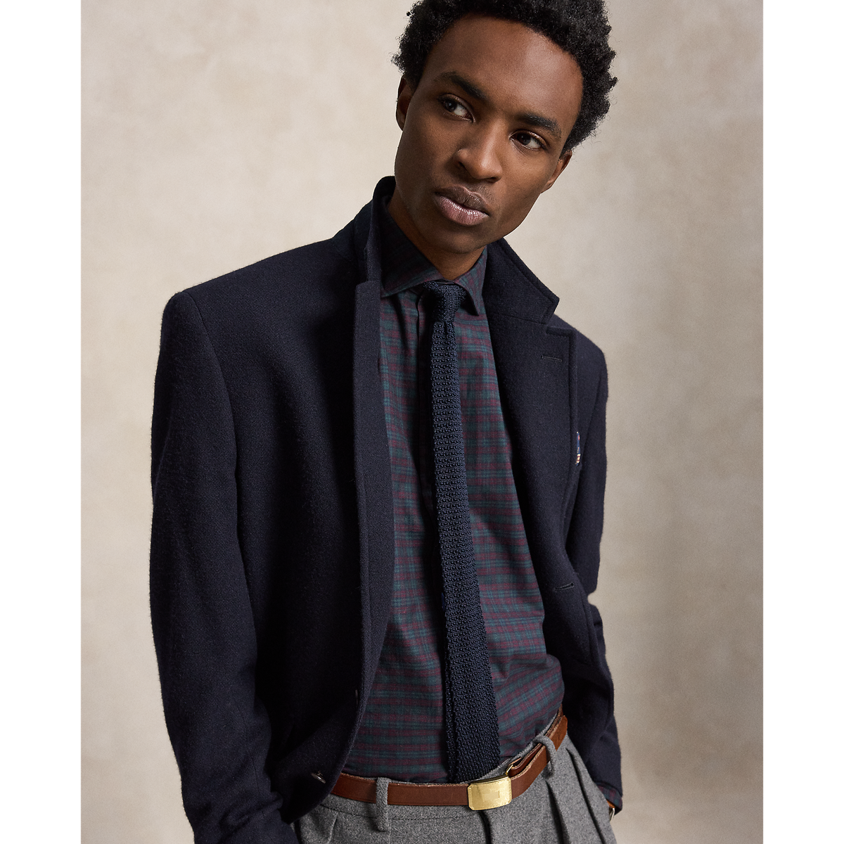 Chemise à carreaux et coton fin