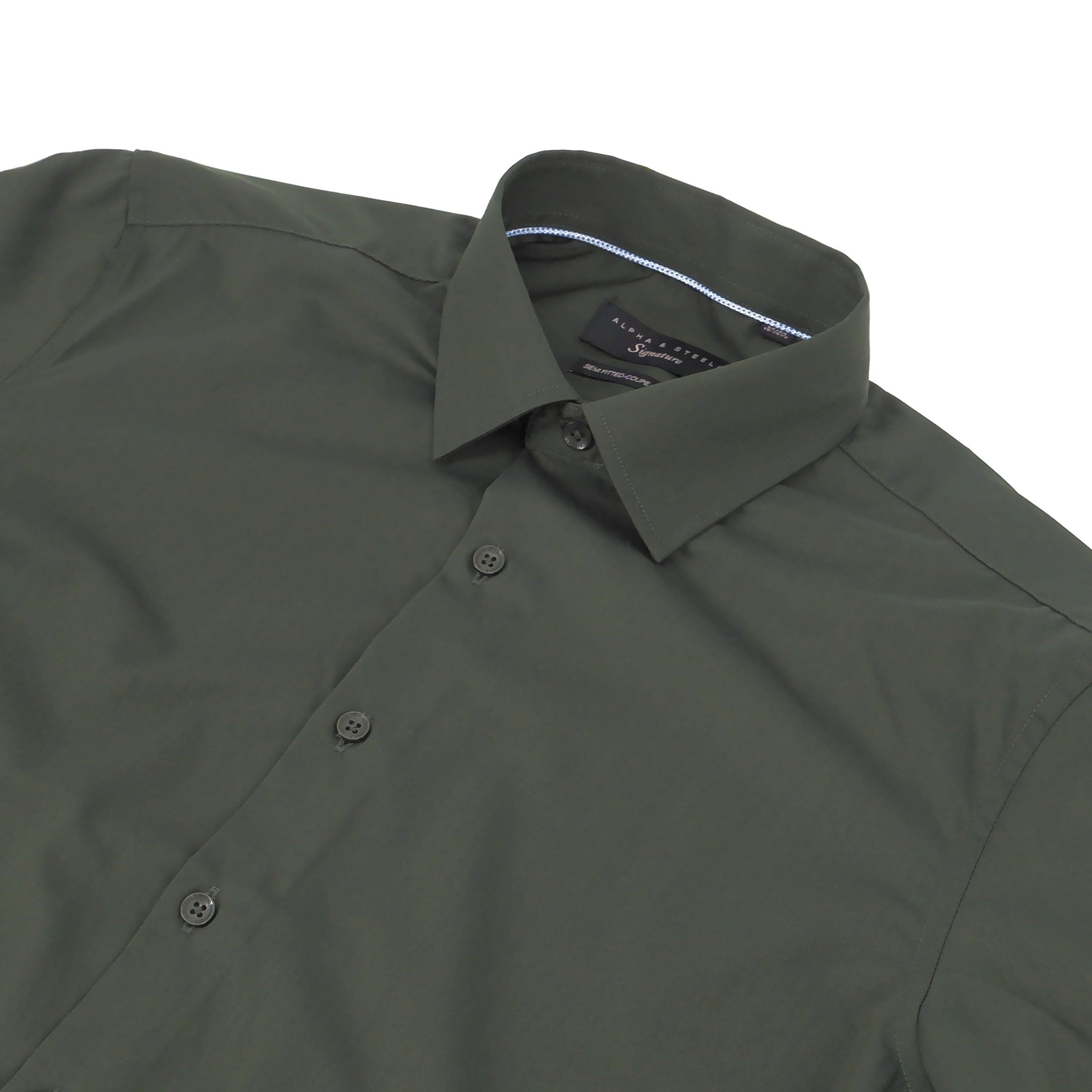Chemise uni extensible Canne