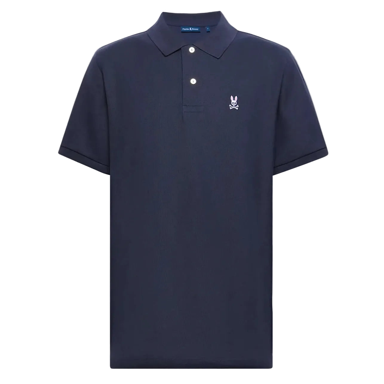 Polo en piqué classique marine