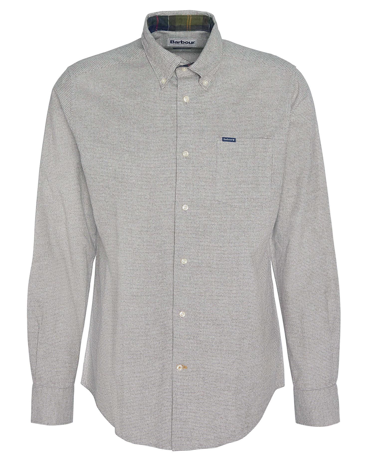 Chemise de flanelle grise