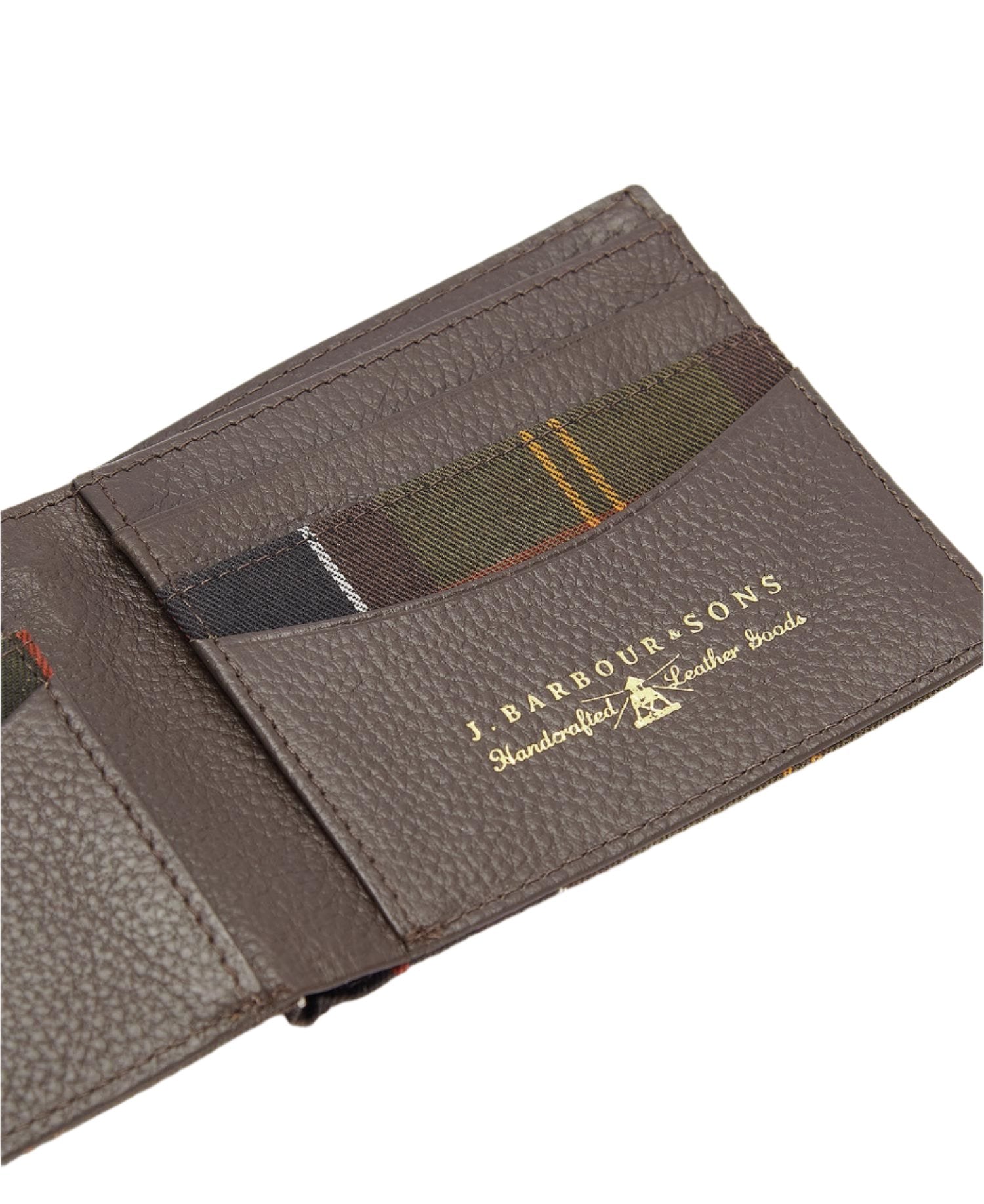 Portefeuille tartan Barbour