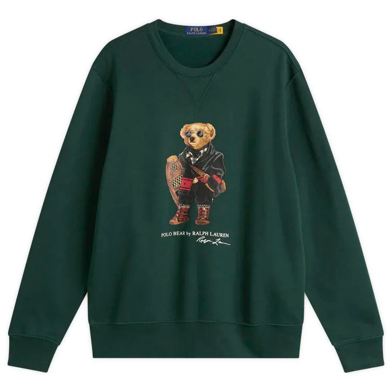 Pullover coton ouaté Polo Bear