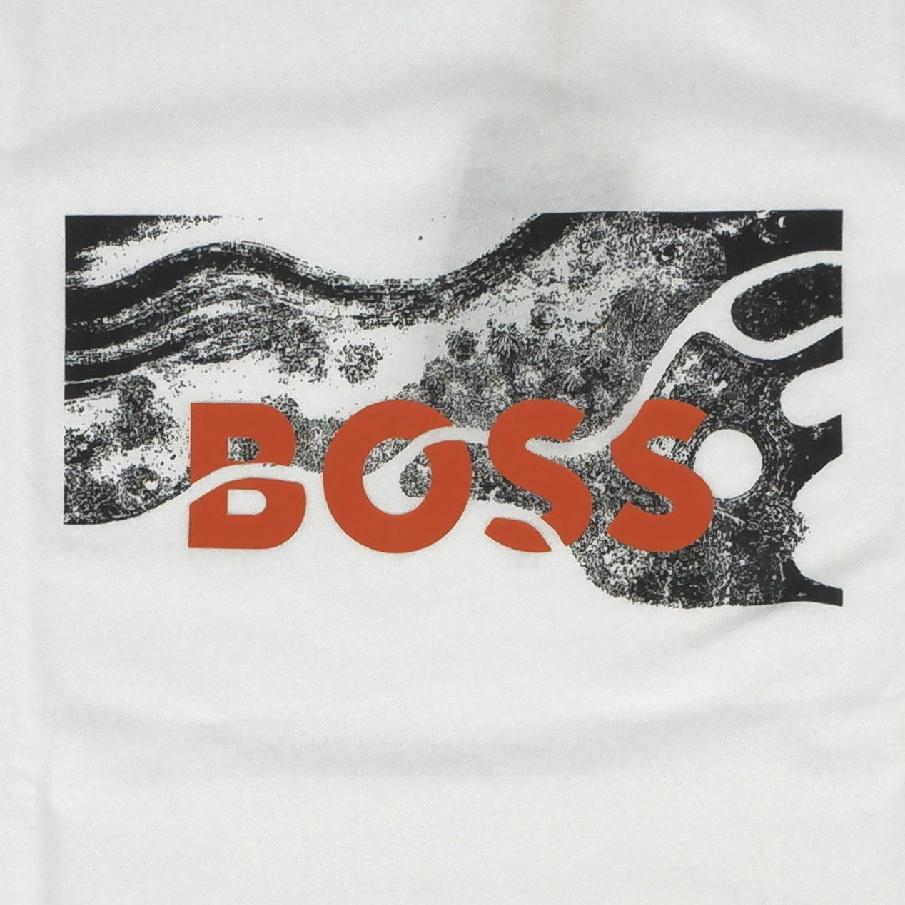 T-shirt avec logo BOSS orange