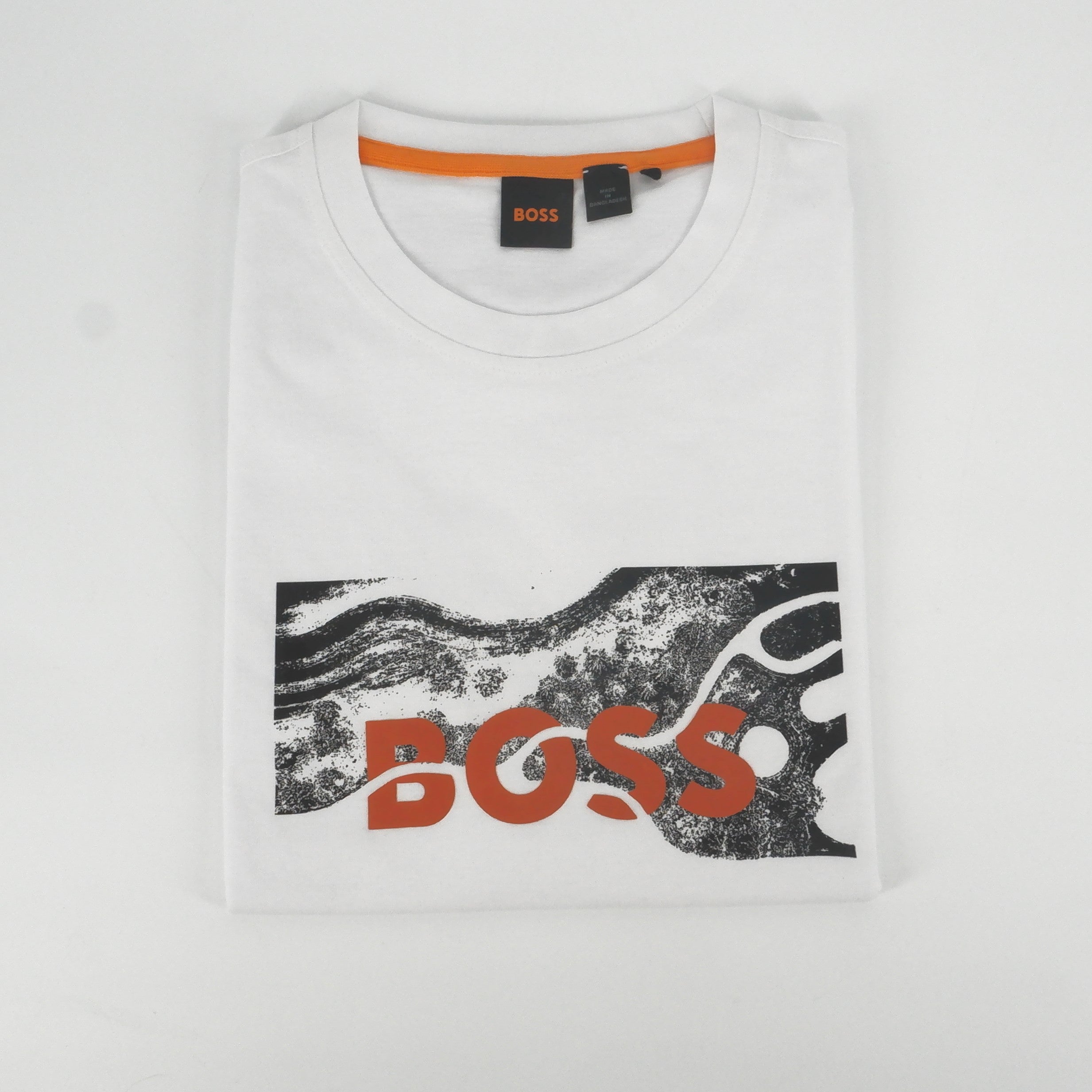 T-shirt avec logo BOSS orange