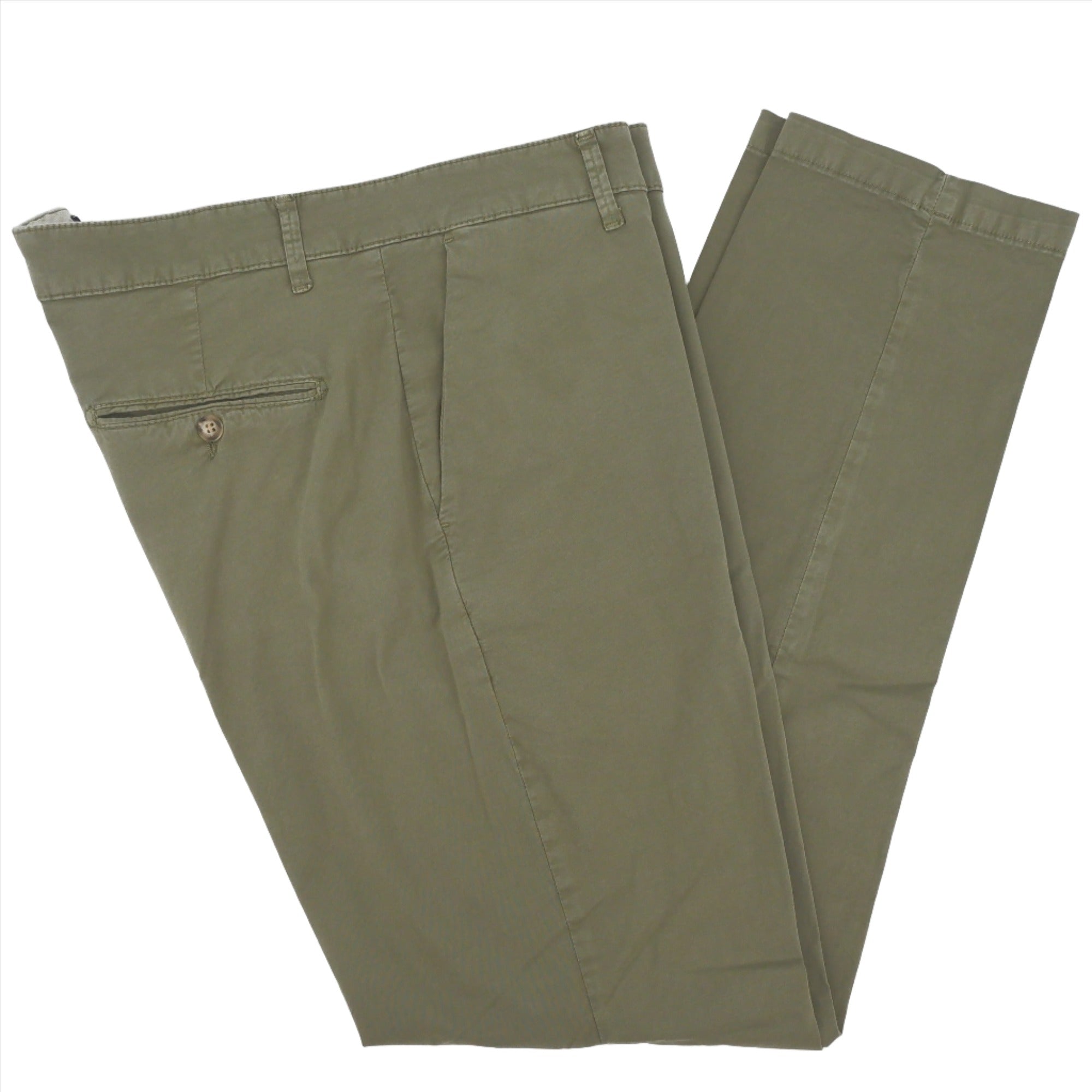 Pantalon de coton Liverpool vert menthe