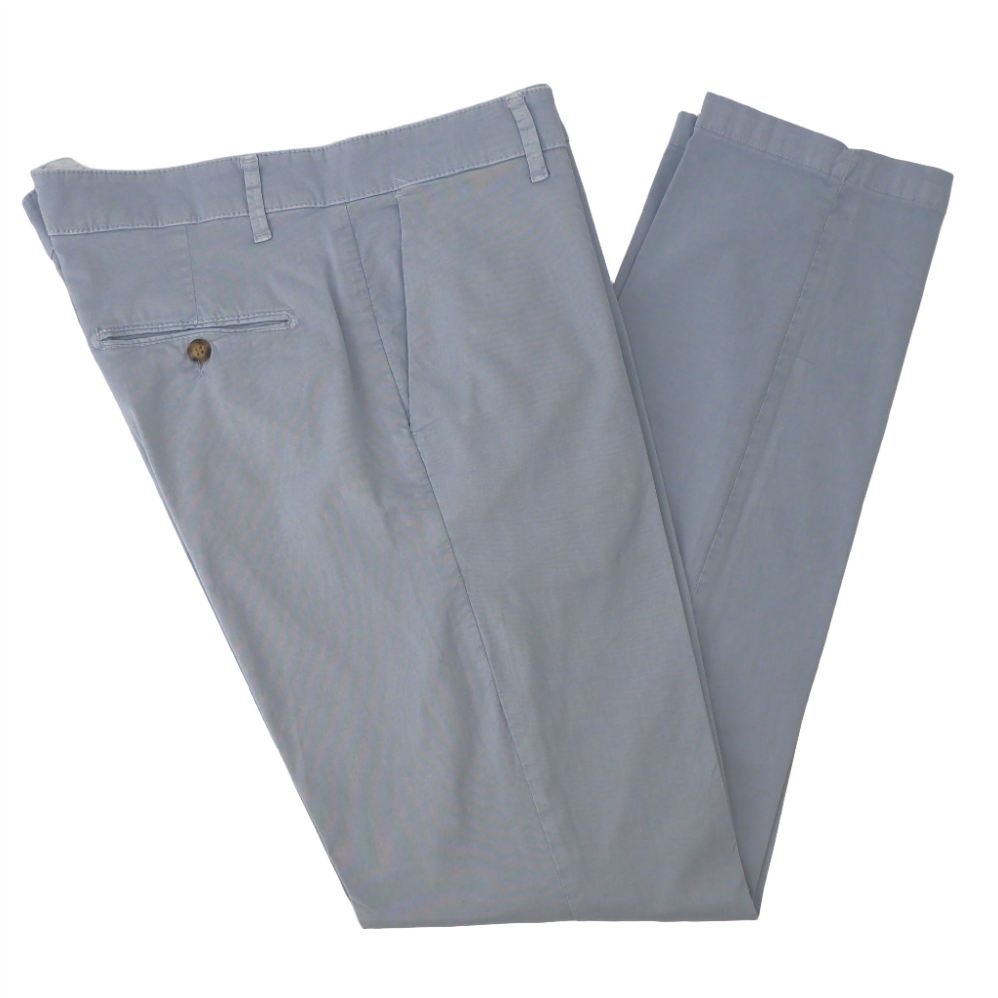 Pantalon de coton Liverpool bleu pâle