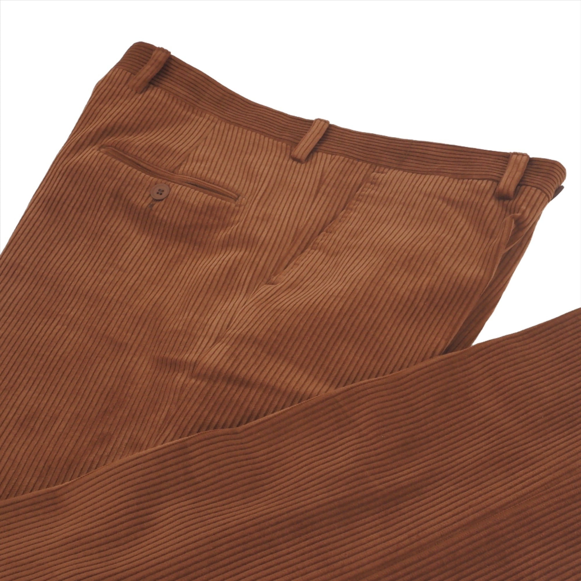 Pantalon de corduroy Glasgow rouille