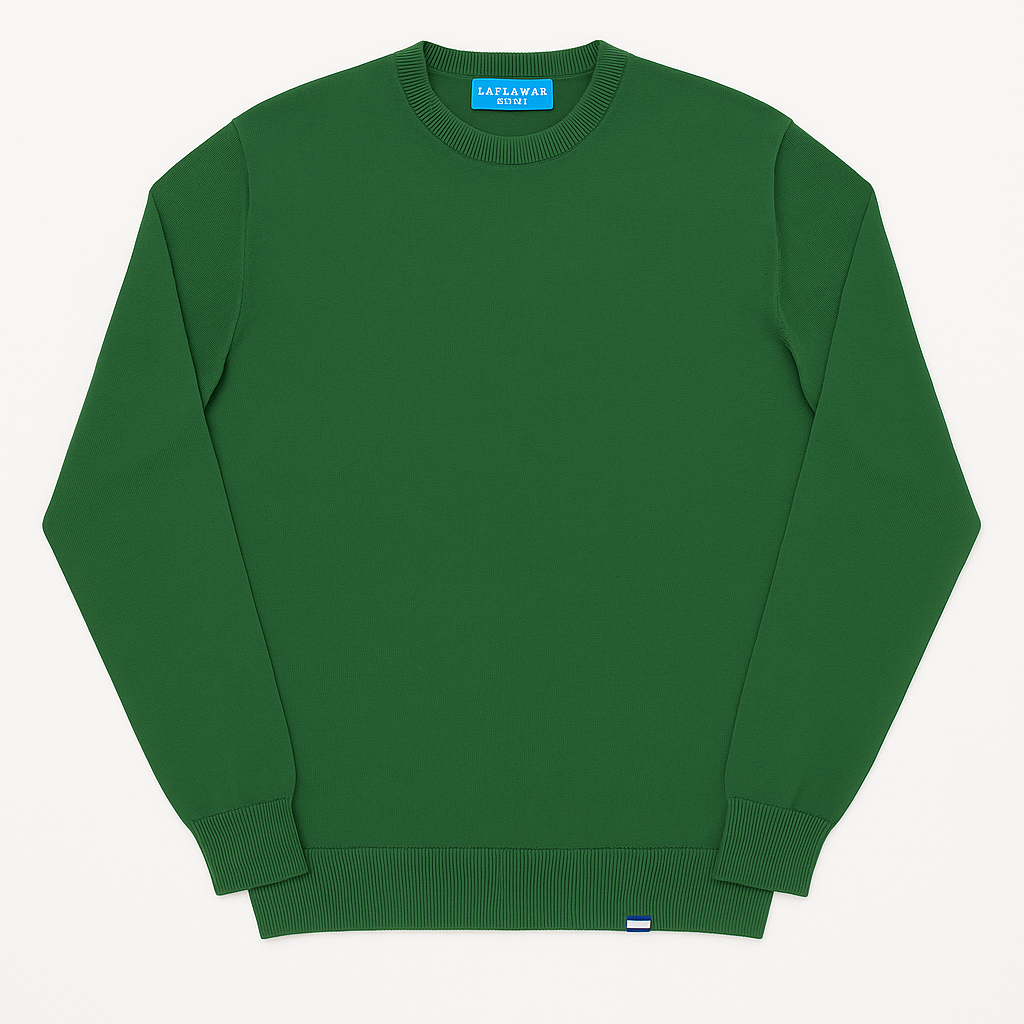 Pull Joseph en laine mérinos vert bouteille