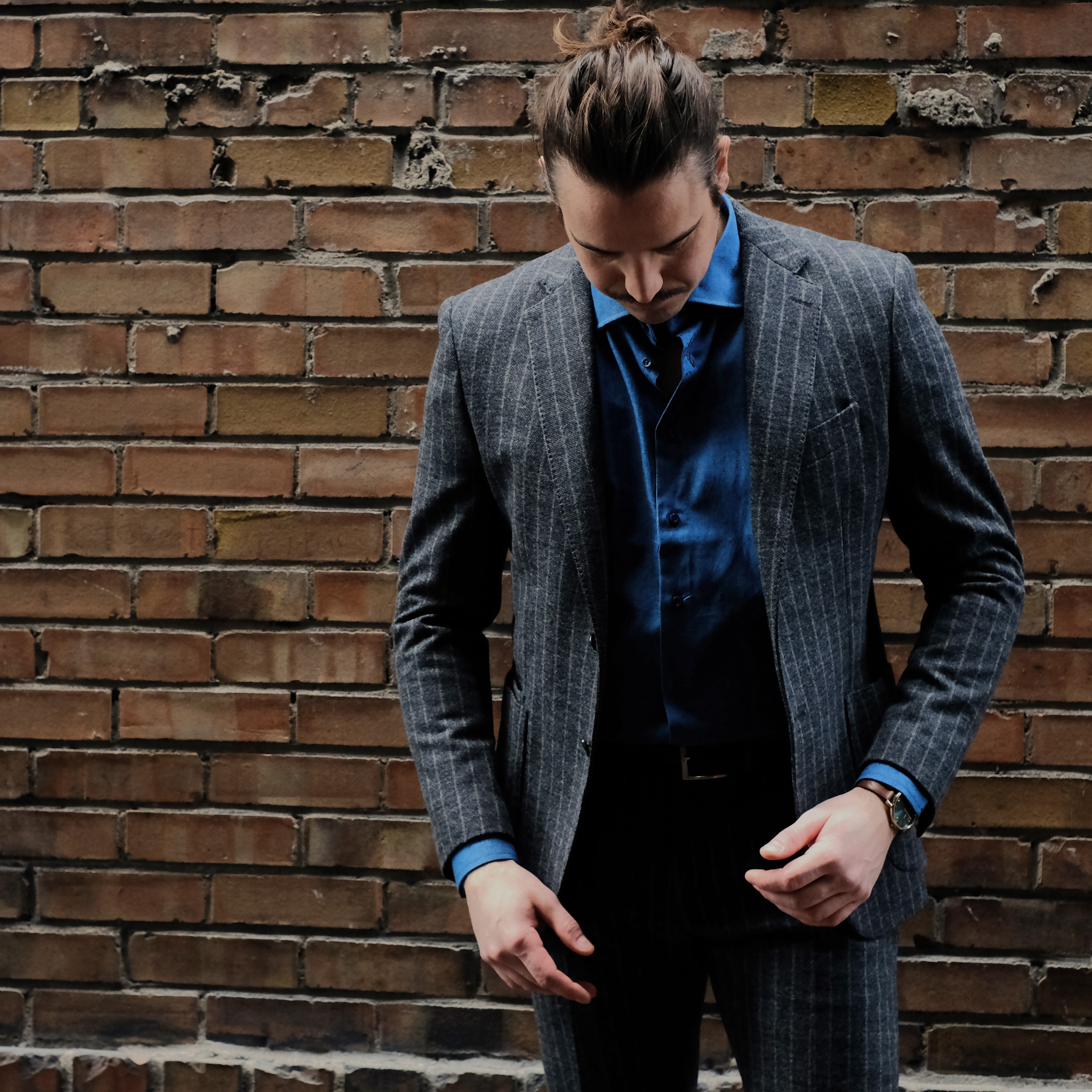 Chemise perennial de denim prélavé