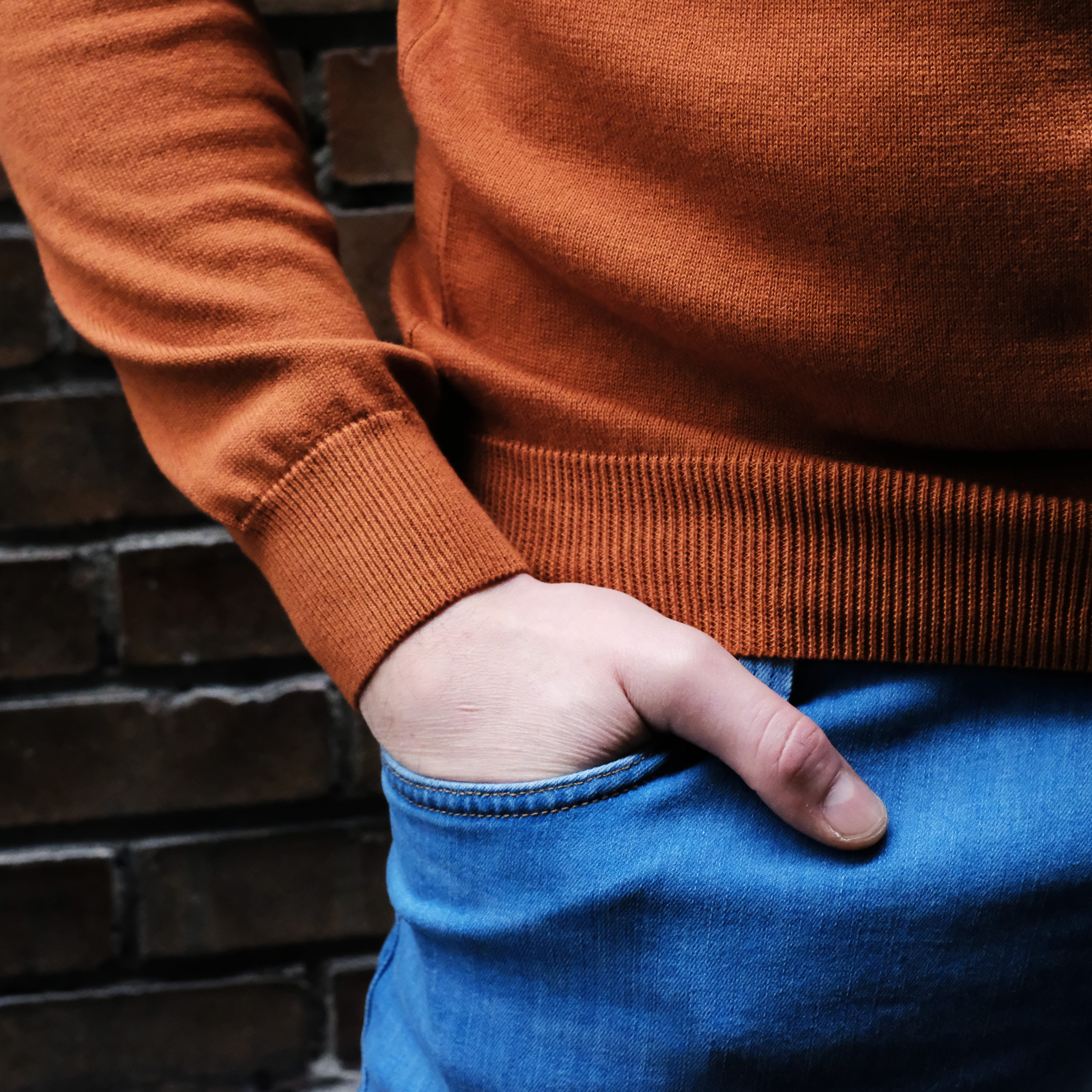 Pull James en coton cachemire