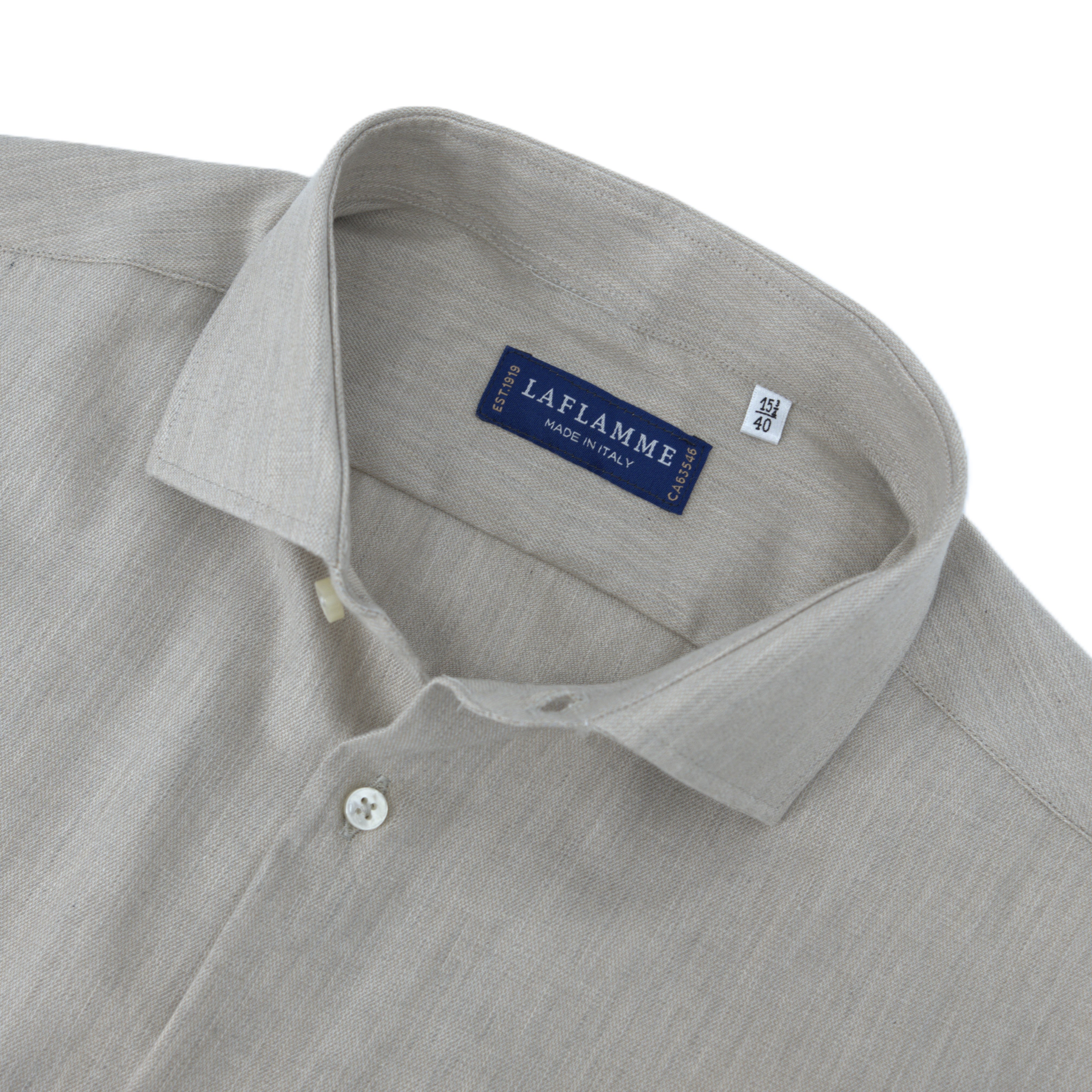Chemise perennial de flanelle crème