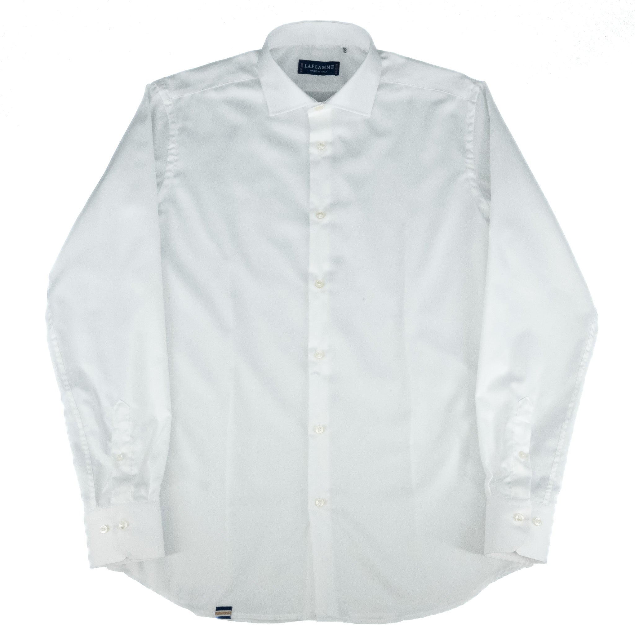 Chemise blanche en micro-oxford de luxe