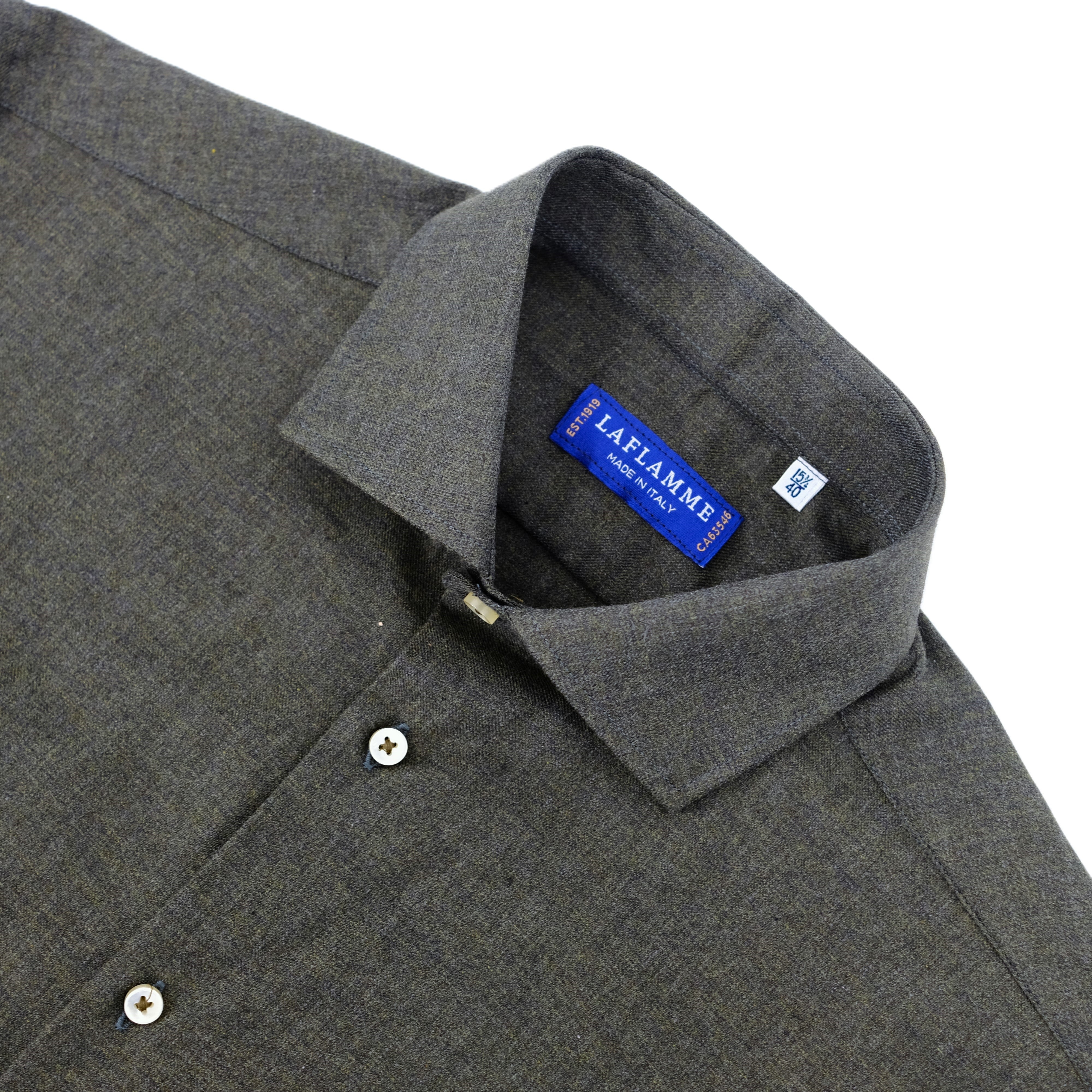 Chemise de flanelle verte forêt