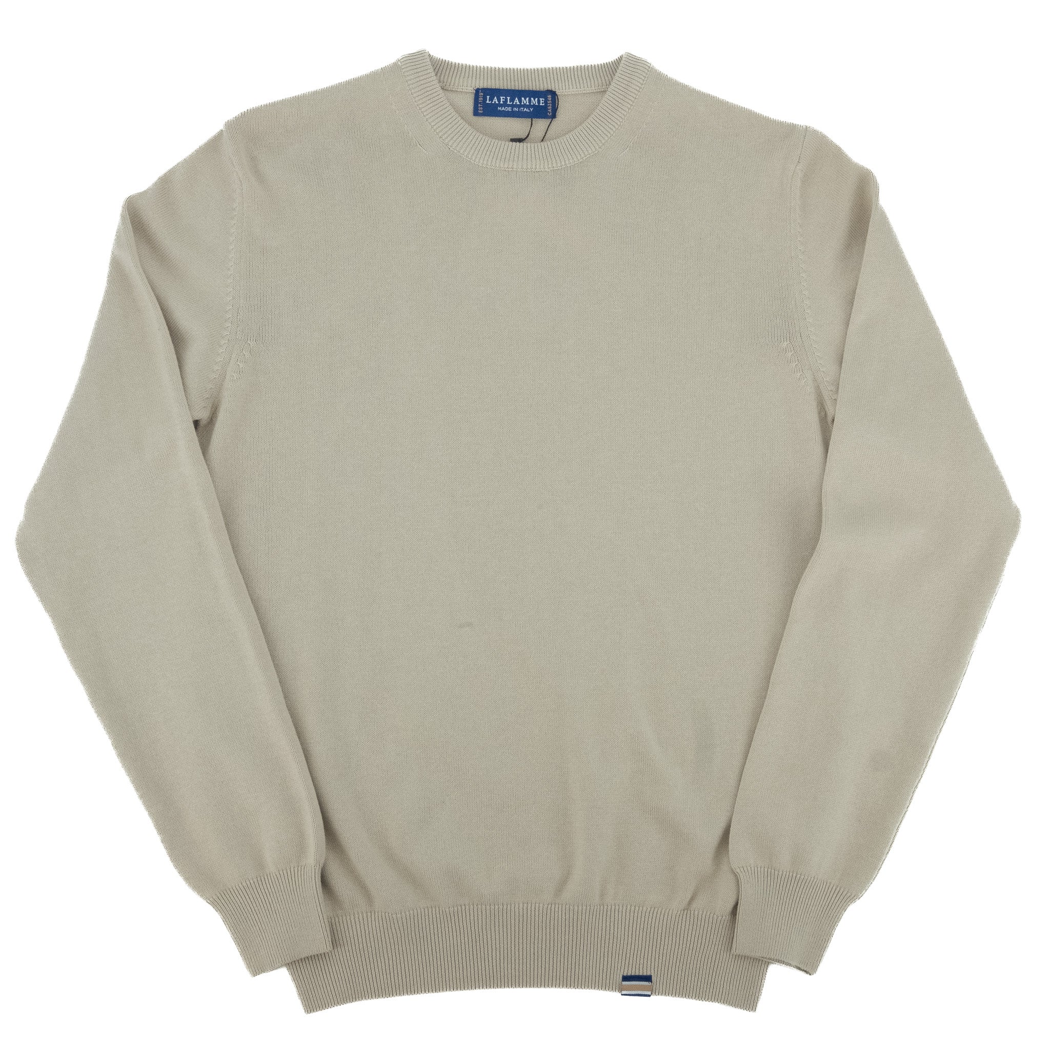 Pull James en coton et cachemire sable