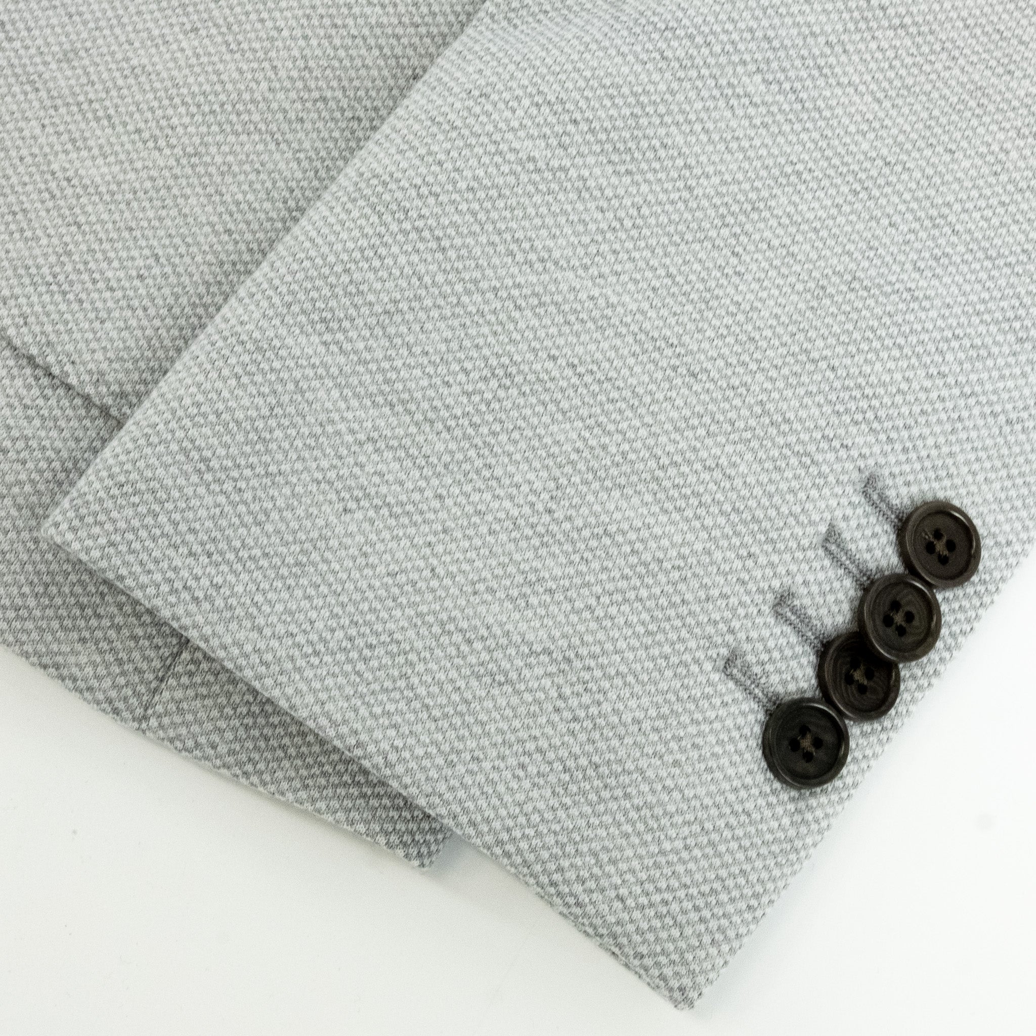 Veston Napoli Viaggio gris pâle extensible