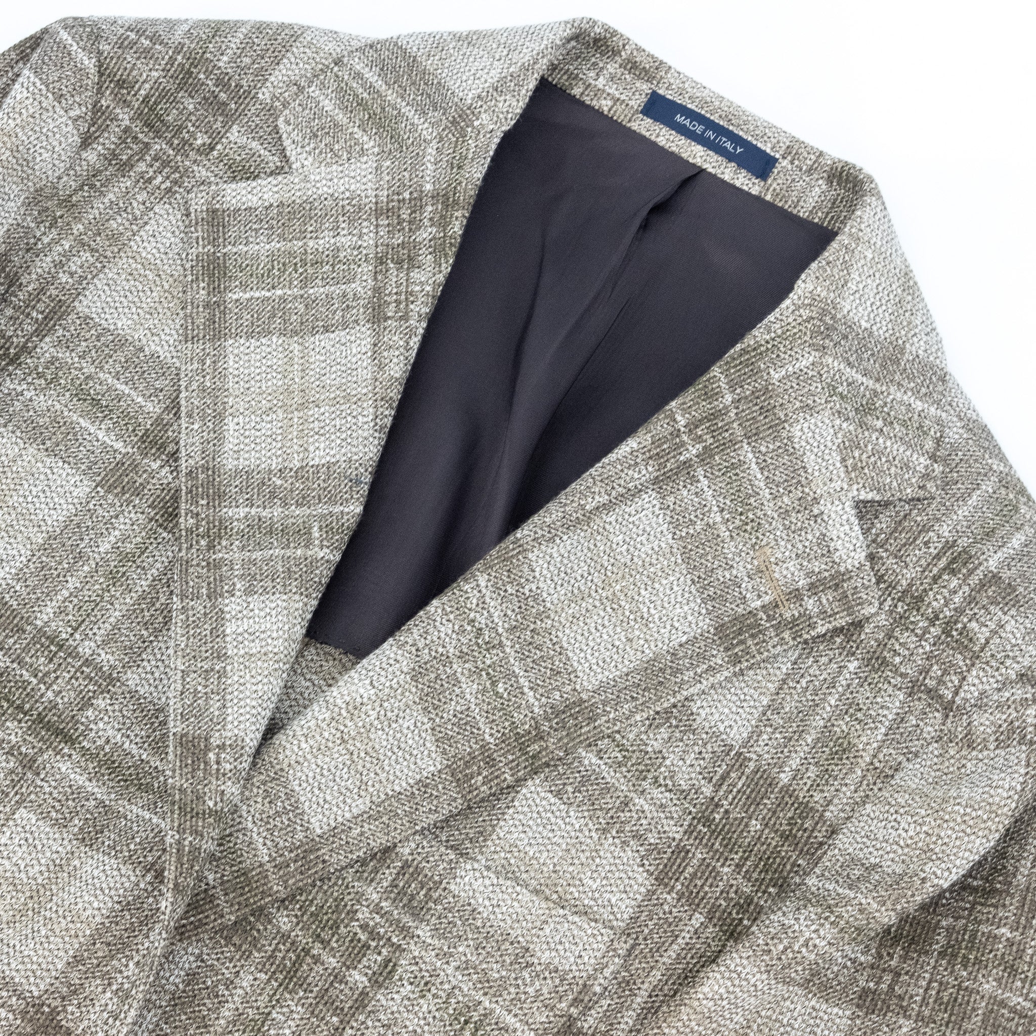 Veston Napoli Viaggio à carreaux vert