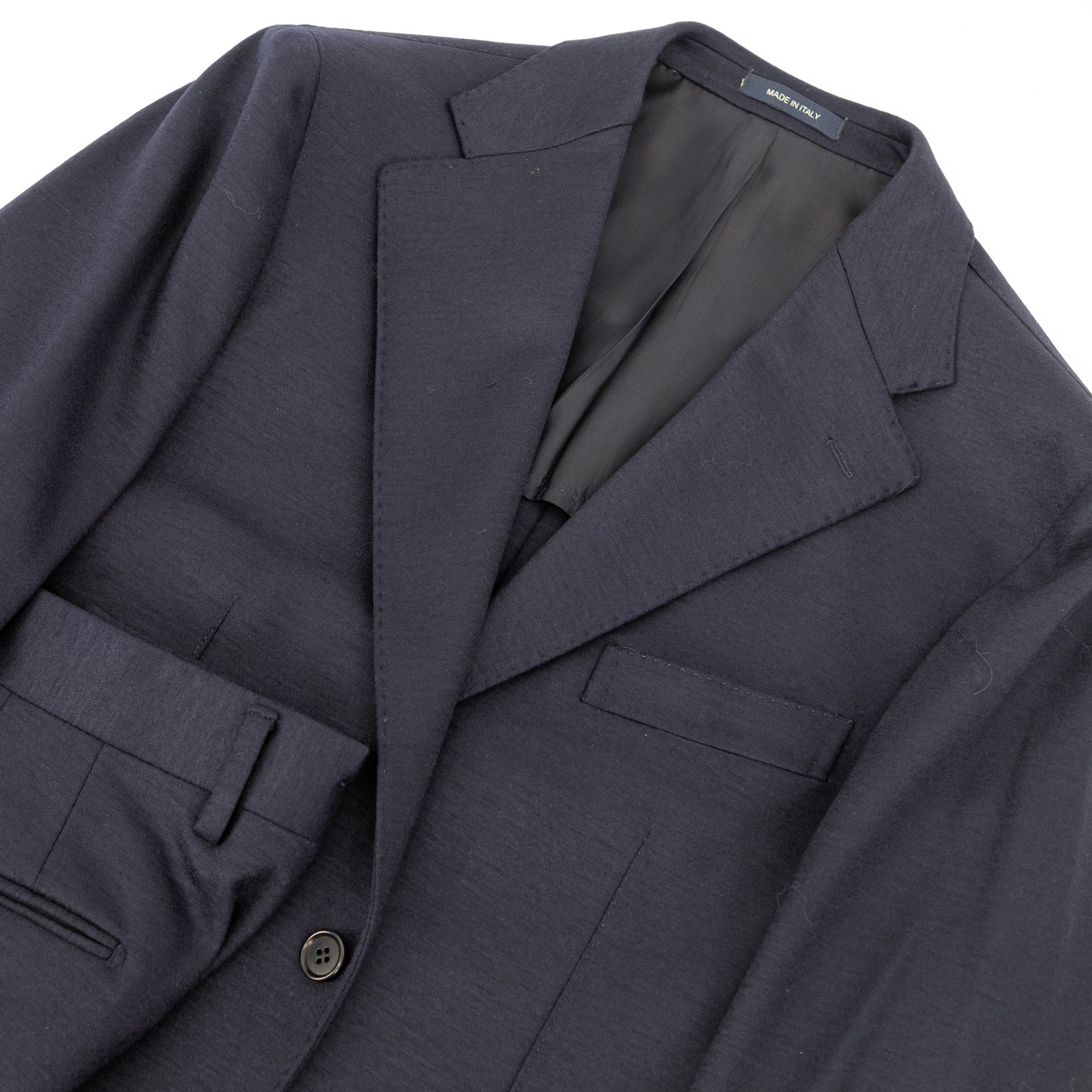 Complet en jersey de laine marine extensible