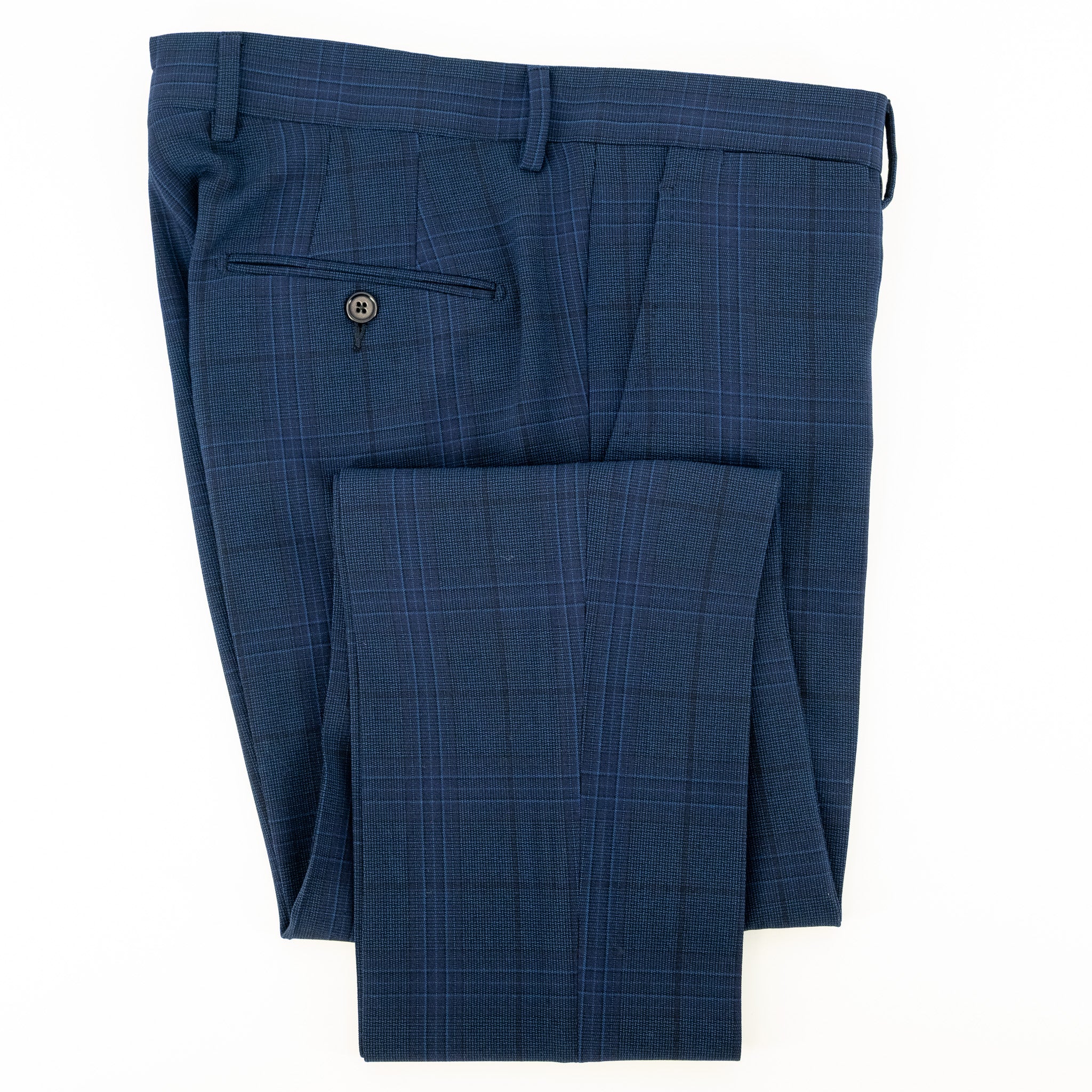 Complet Modena en jersey bleu extensible