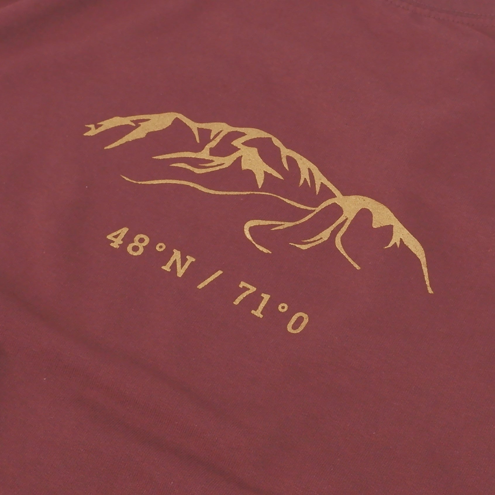 Pull de coton Evans iconique bordeau