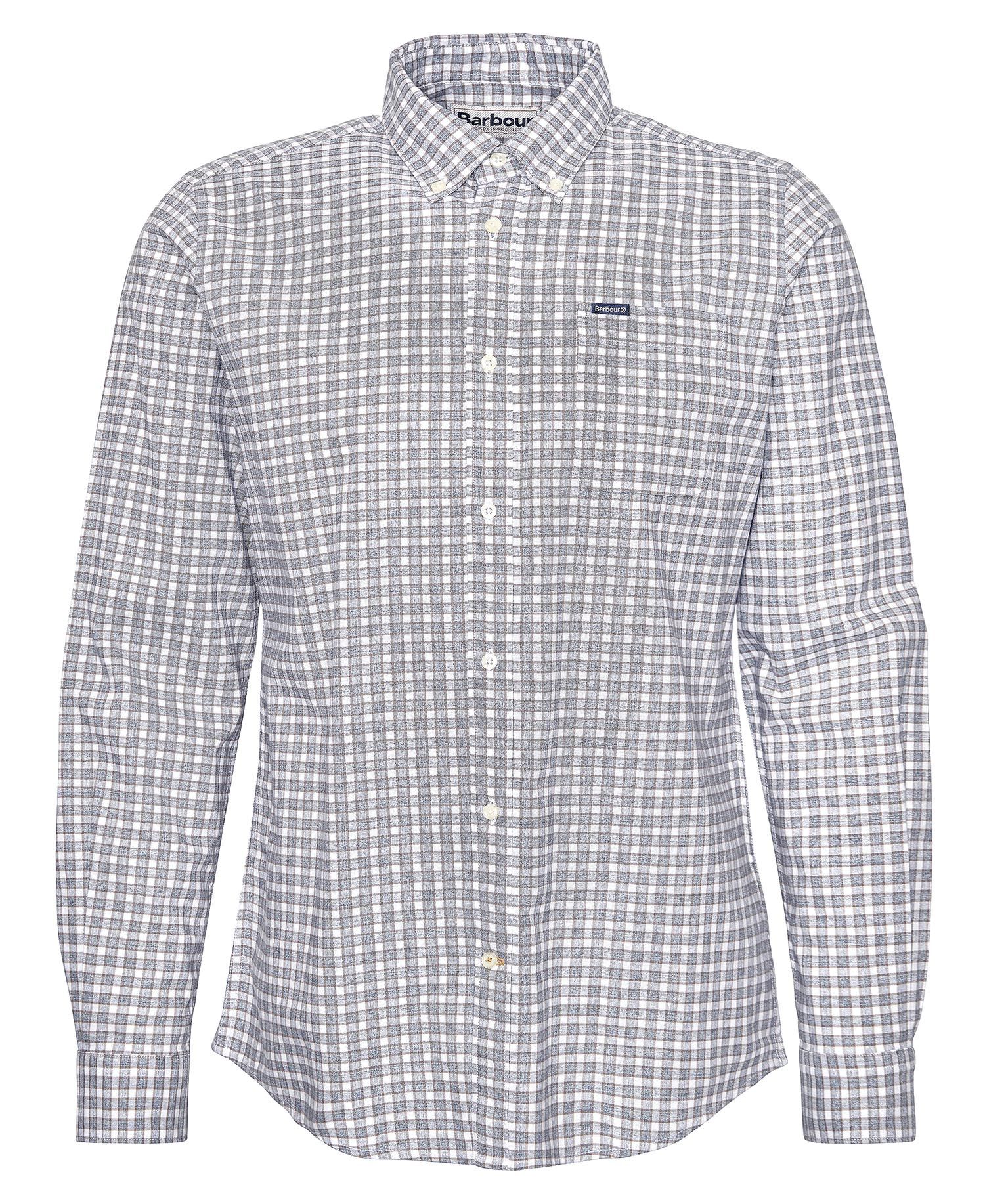 Chemise de lin à carreaux
