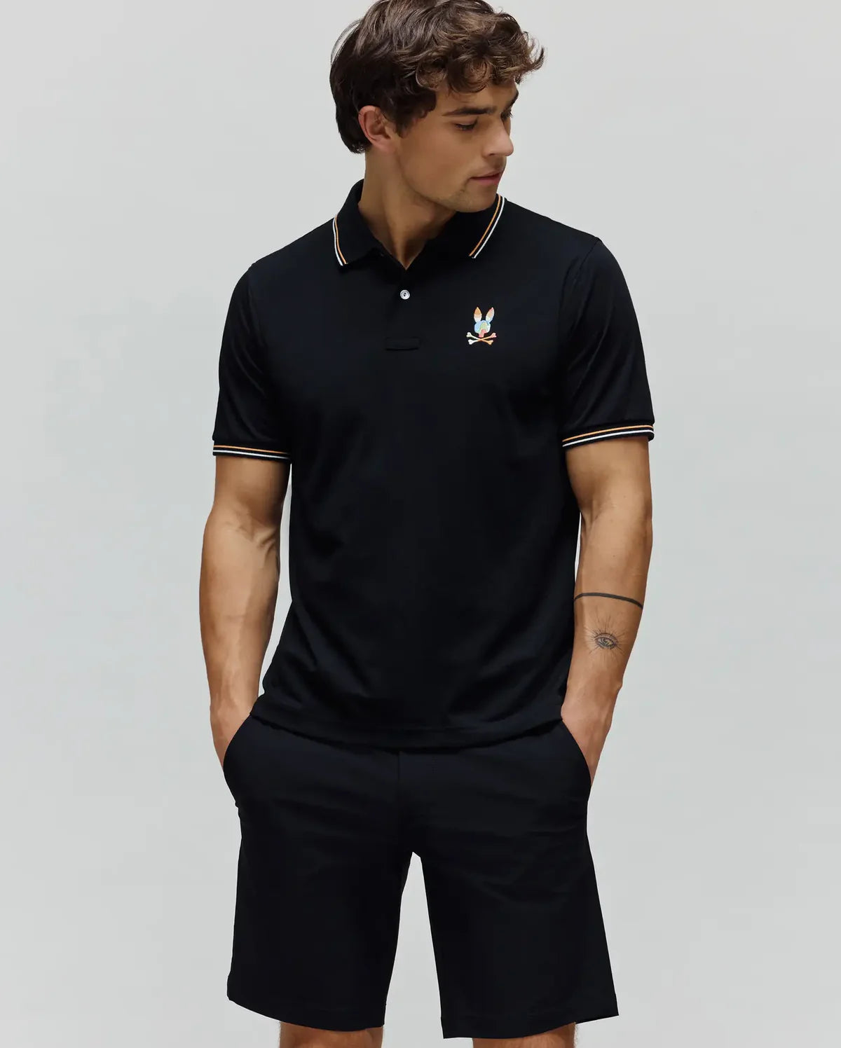 Polo performance en piqué