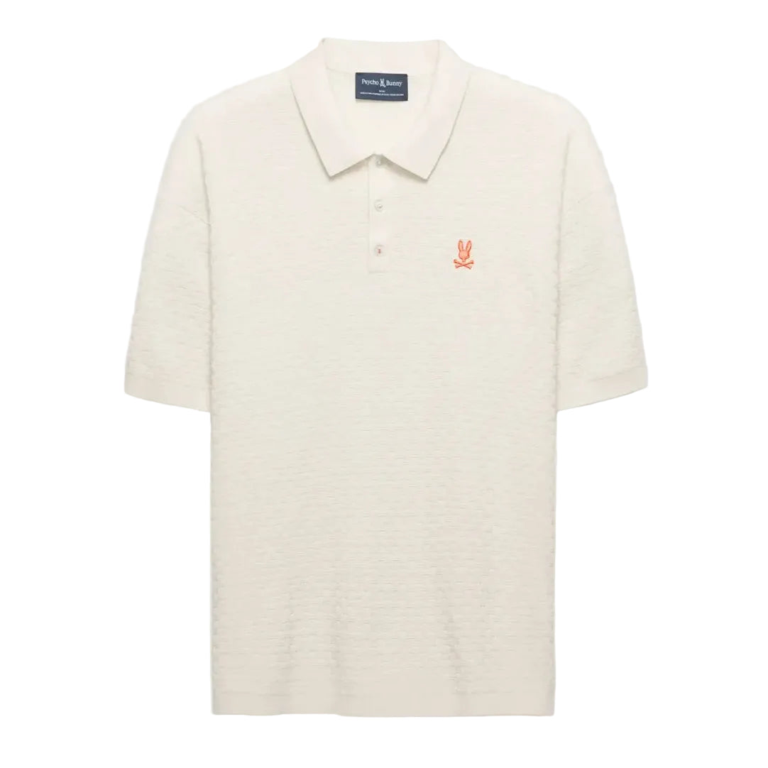Polo de tricot Jacquard