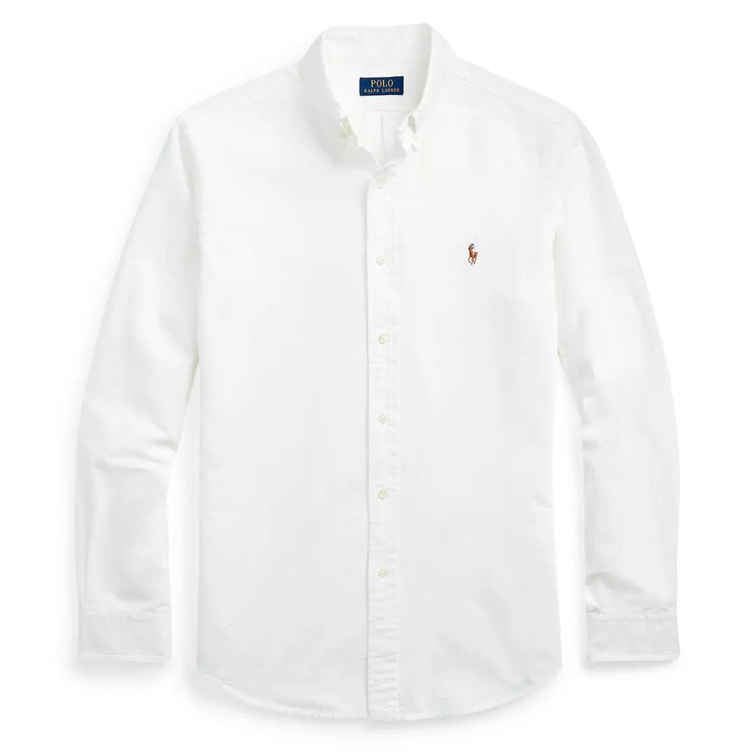 Chemise oxford blanche classique RL