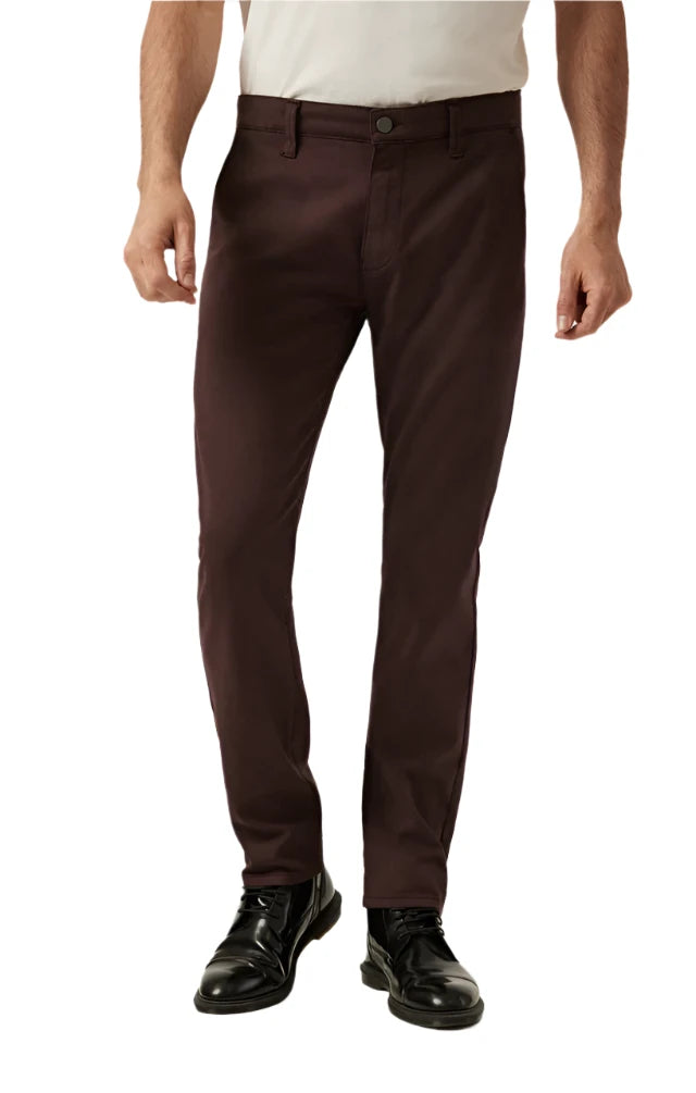 Pantalon chino bordeaux