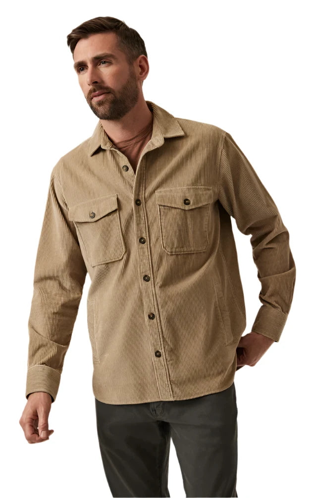 Sur-chemise en corduroy