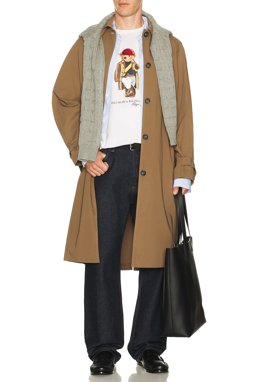 T-shirt Polo Bear en coton