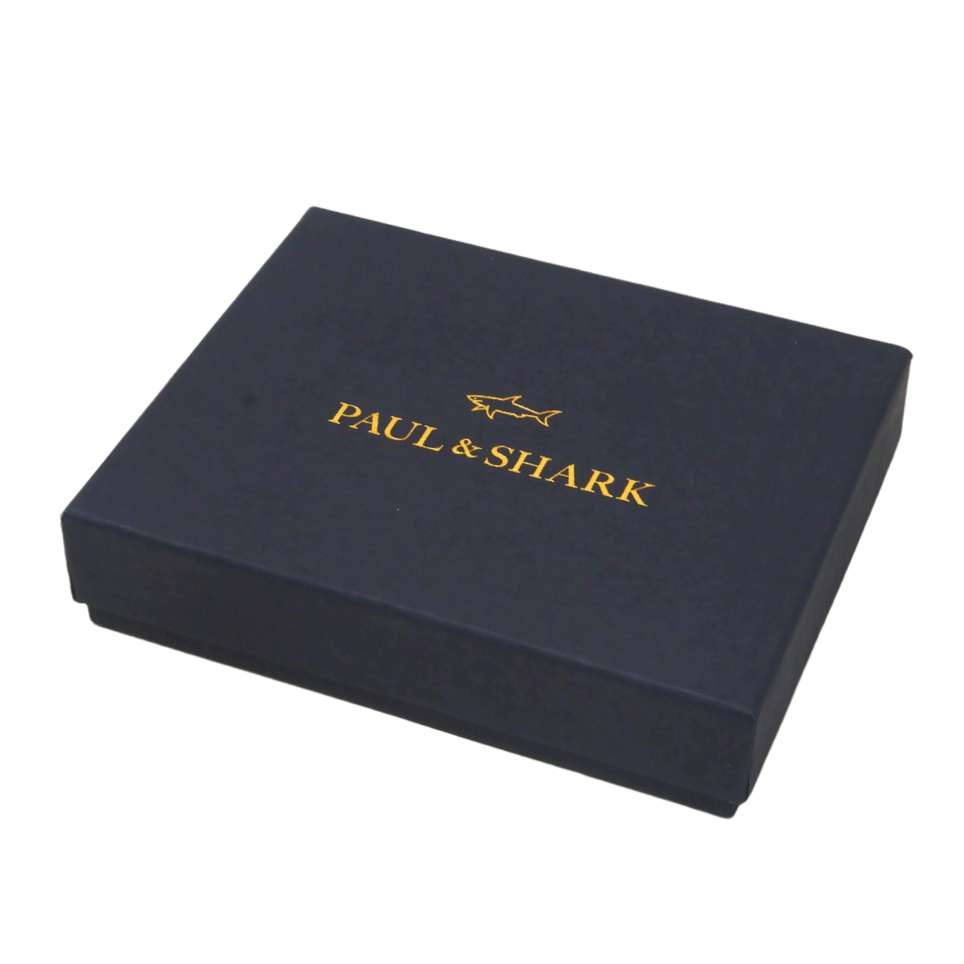 Portefeuille pour cartes en cuir Paul & Shark
