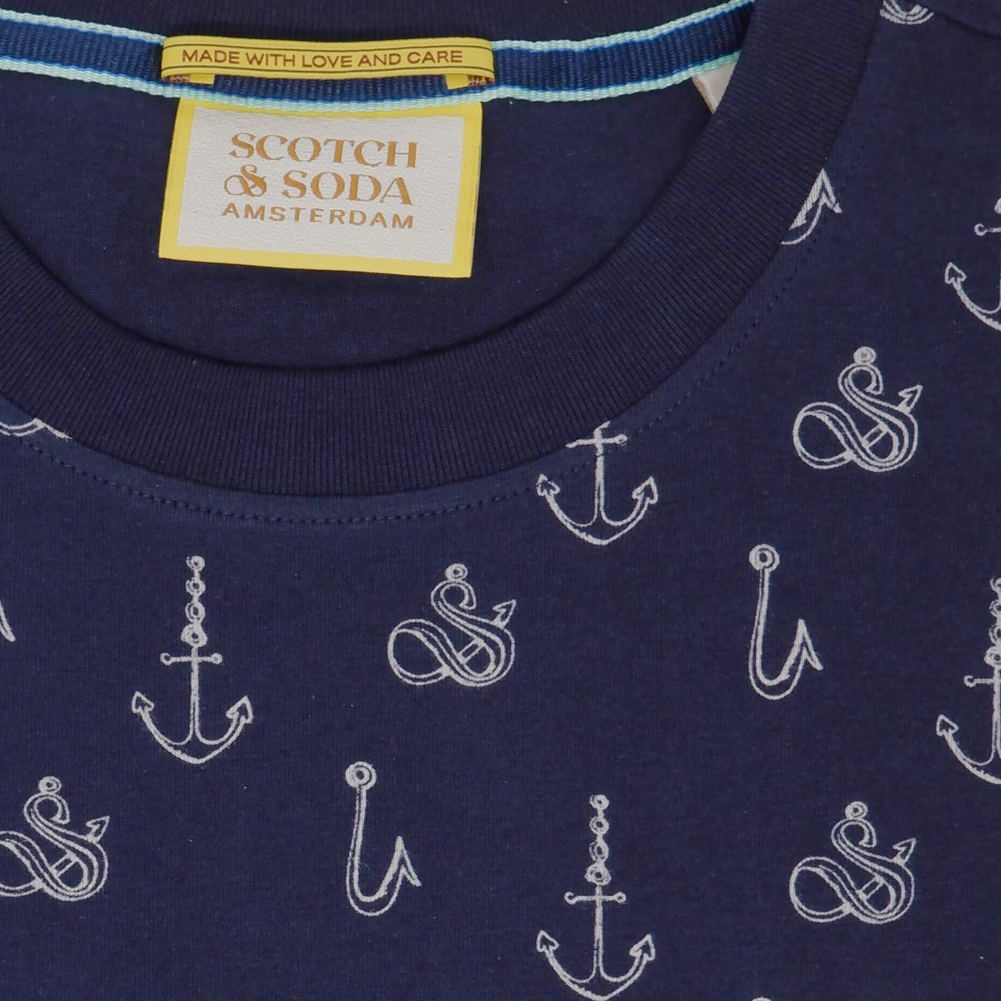 T-shirt à motif en coton