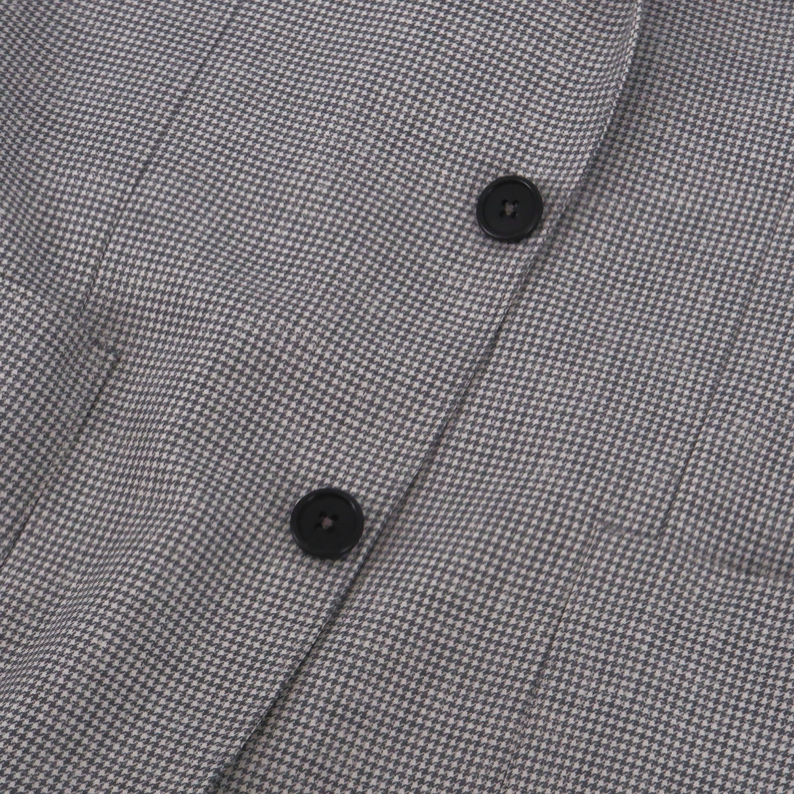 Veston Napoli pieds-de-poule gris